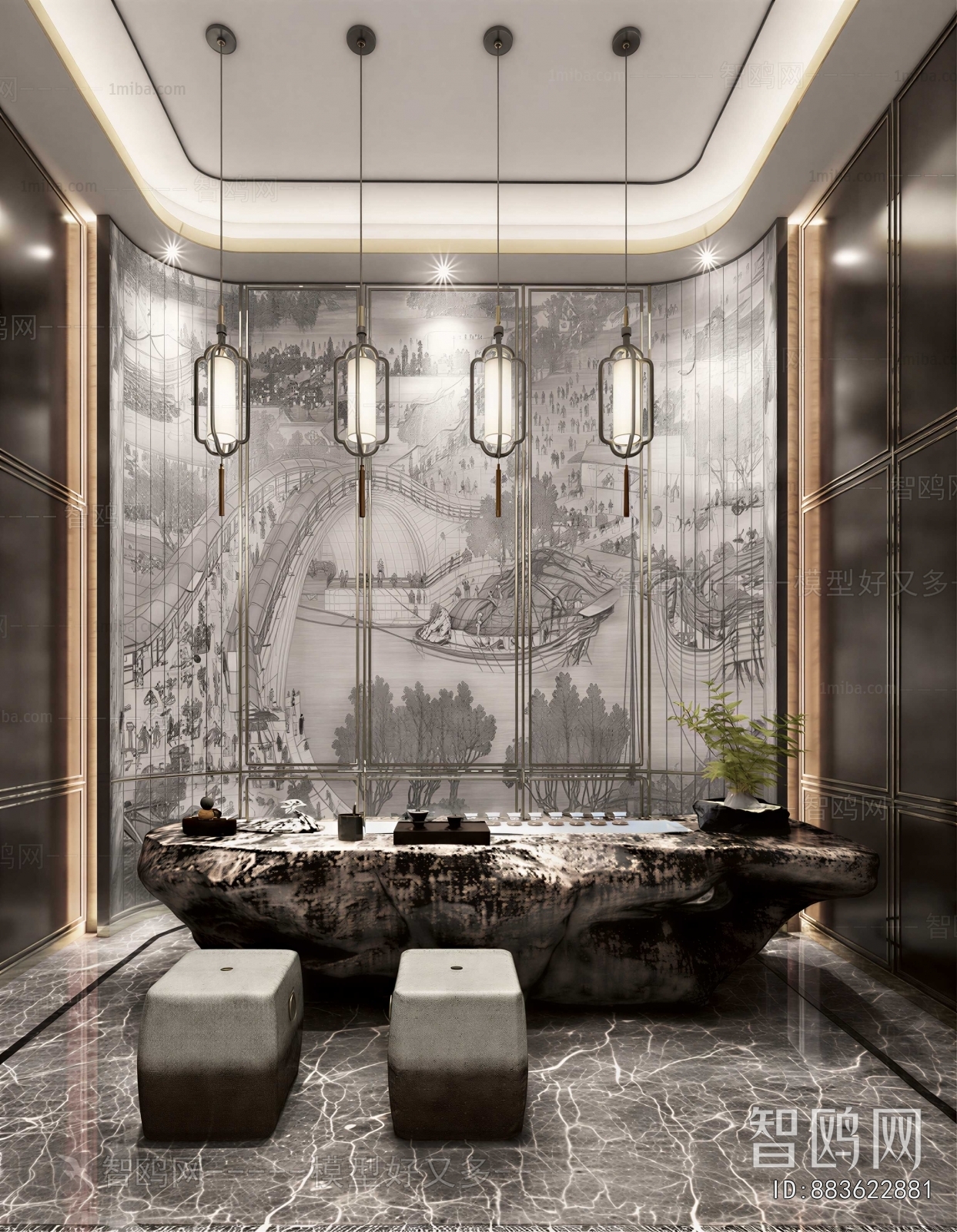 New Chinese Style Tea House