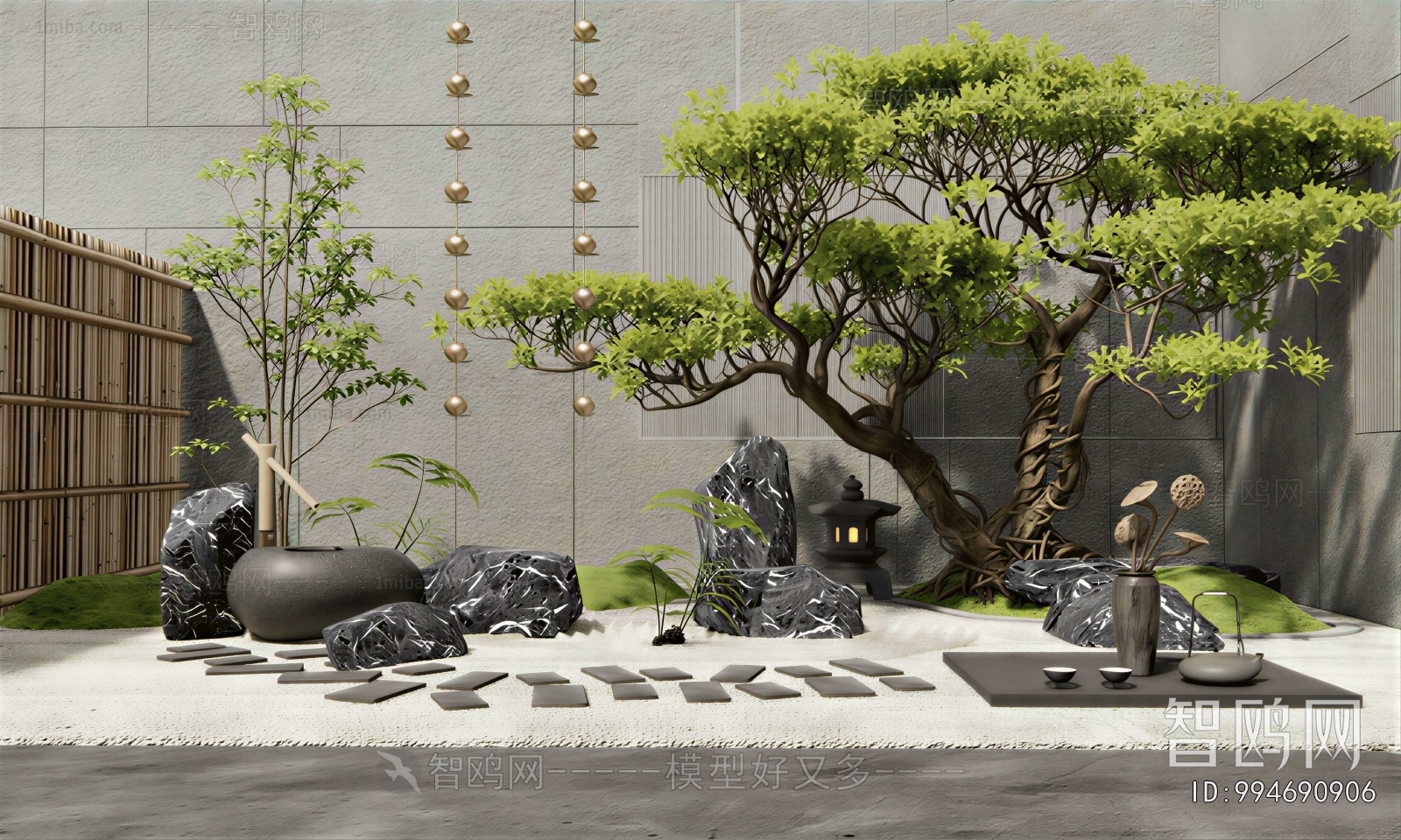 Japanese Style Courtyard/landscape