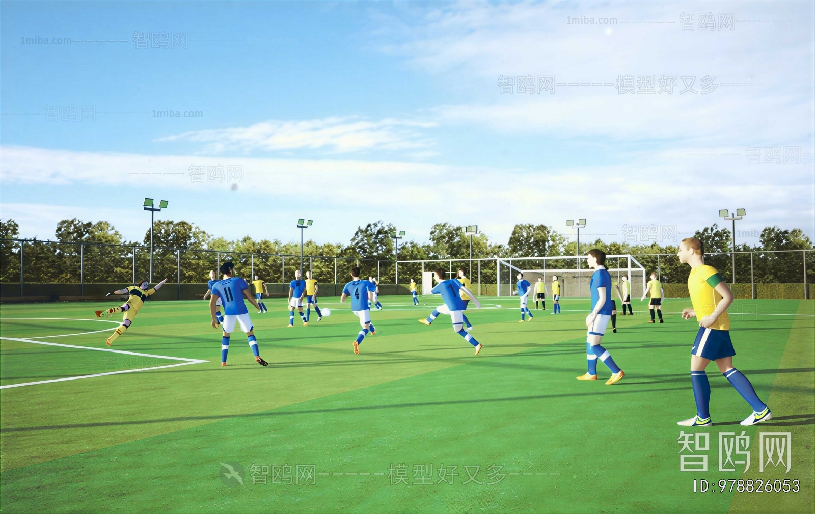 Modern Outdoor Sports Stadium