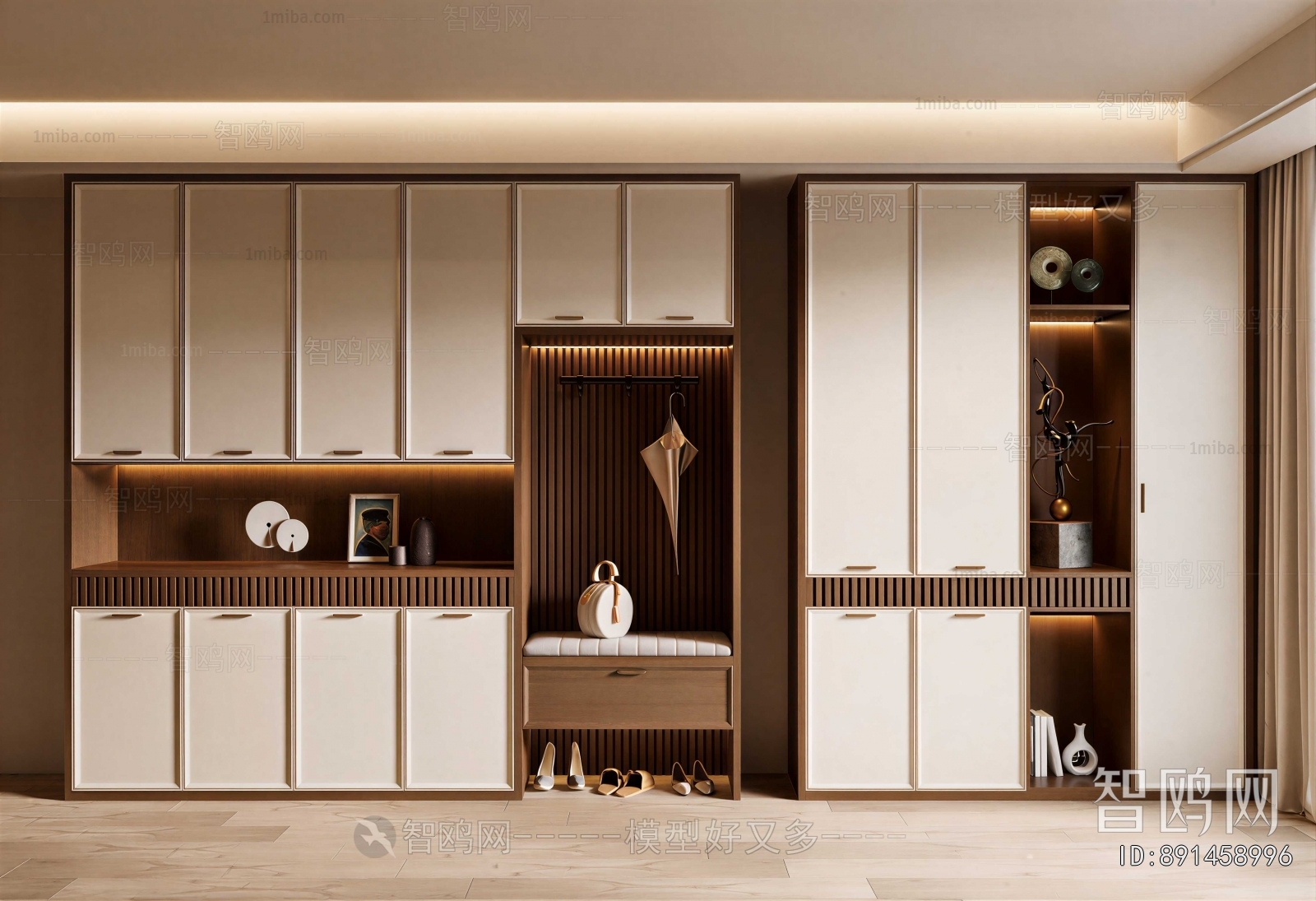 Modern Shoe Cabinet