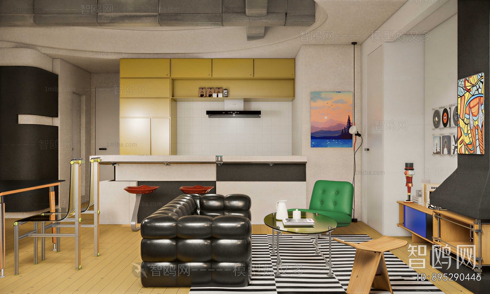 Modern A Living Room