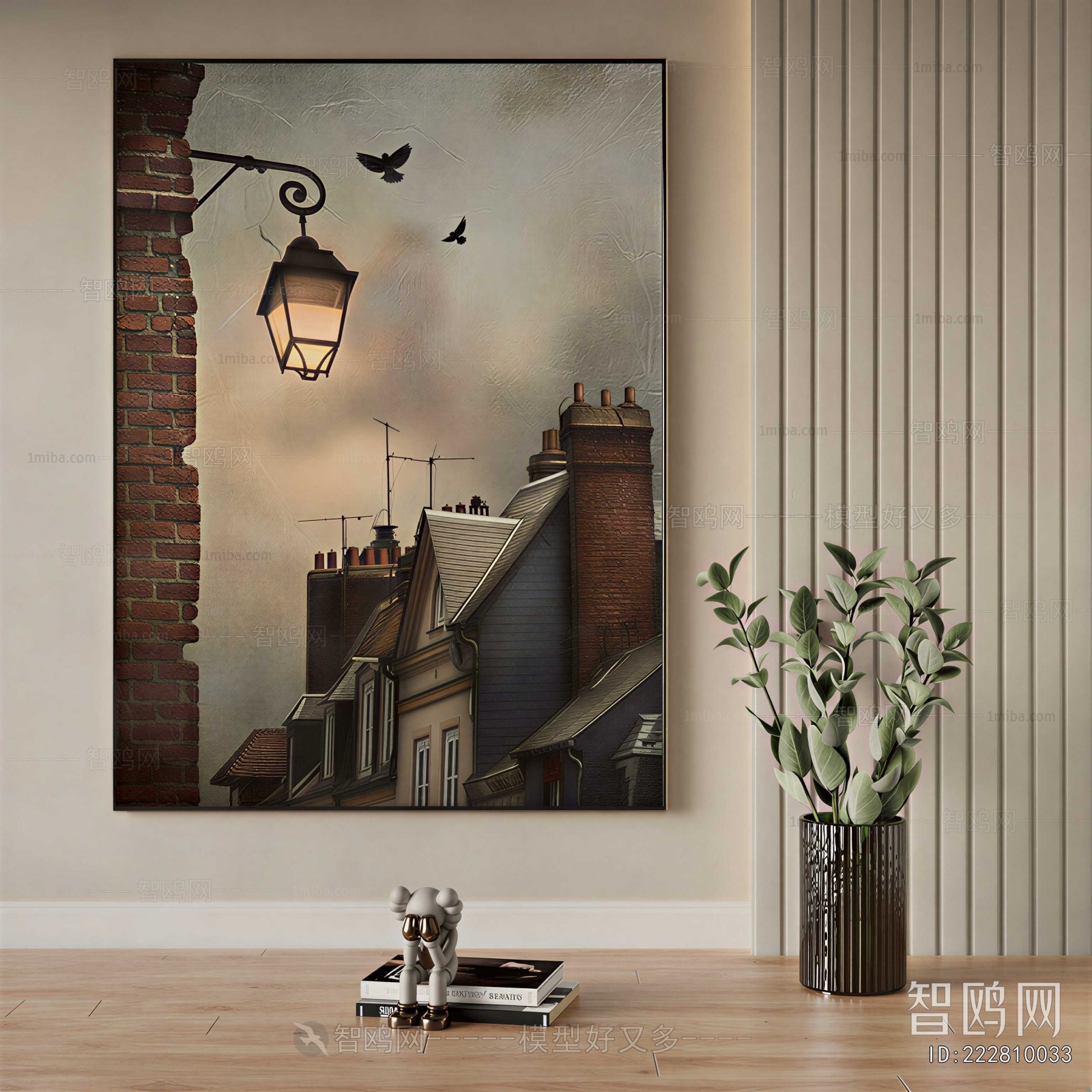 Retro Style Painting