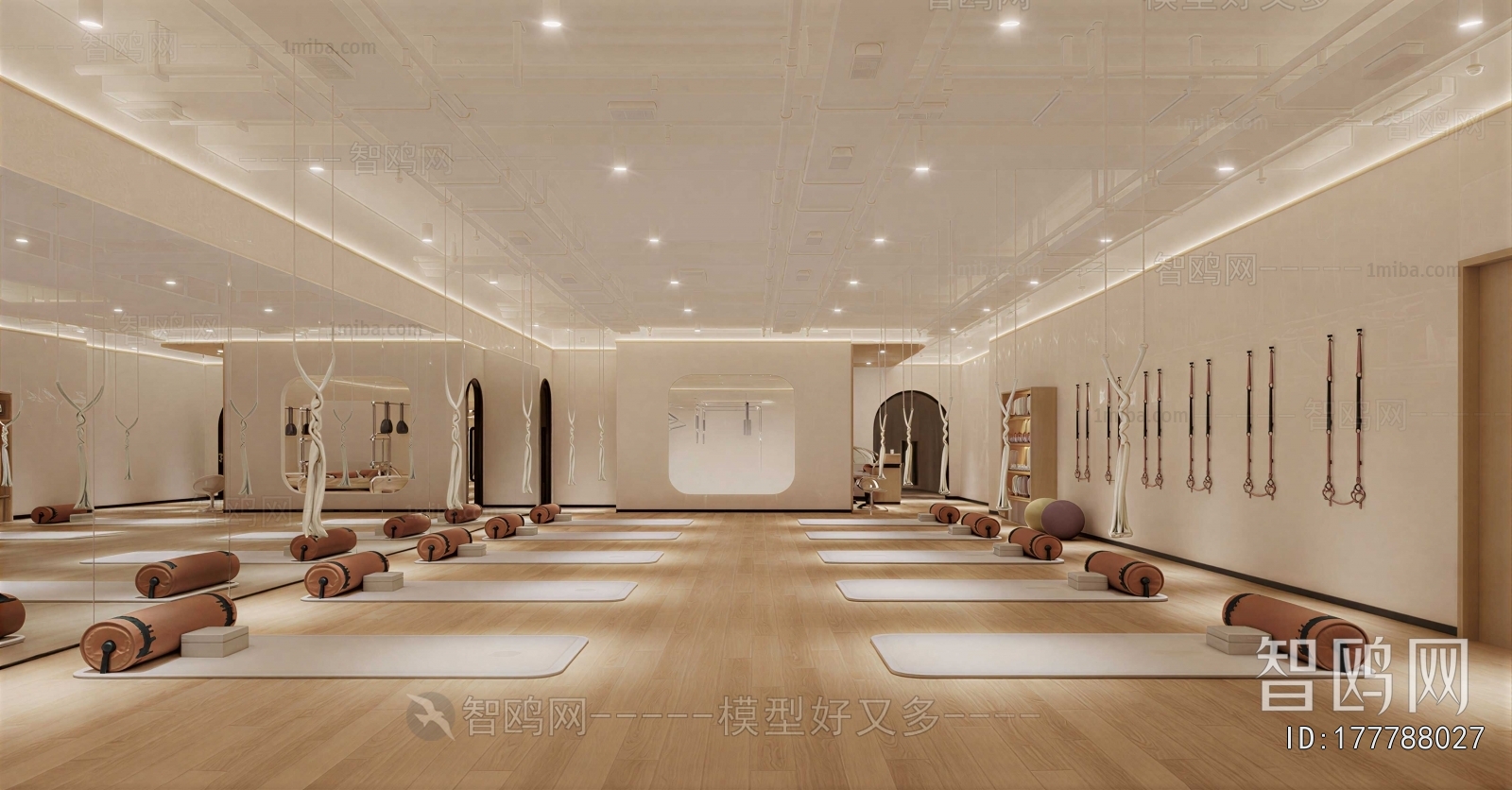 Modern Yoga Room