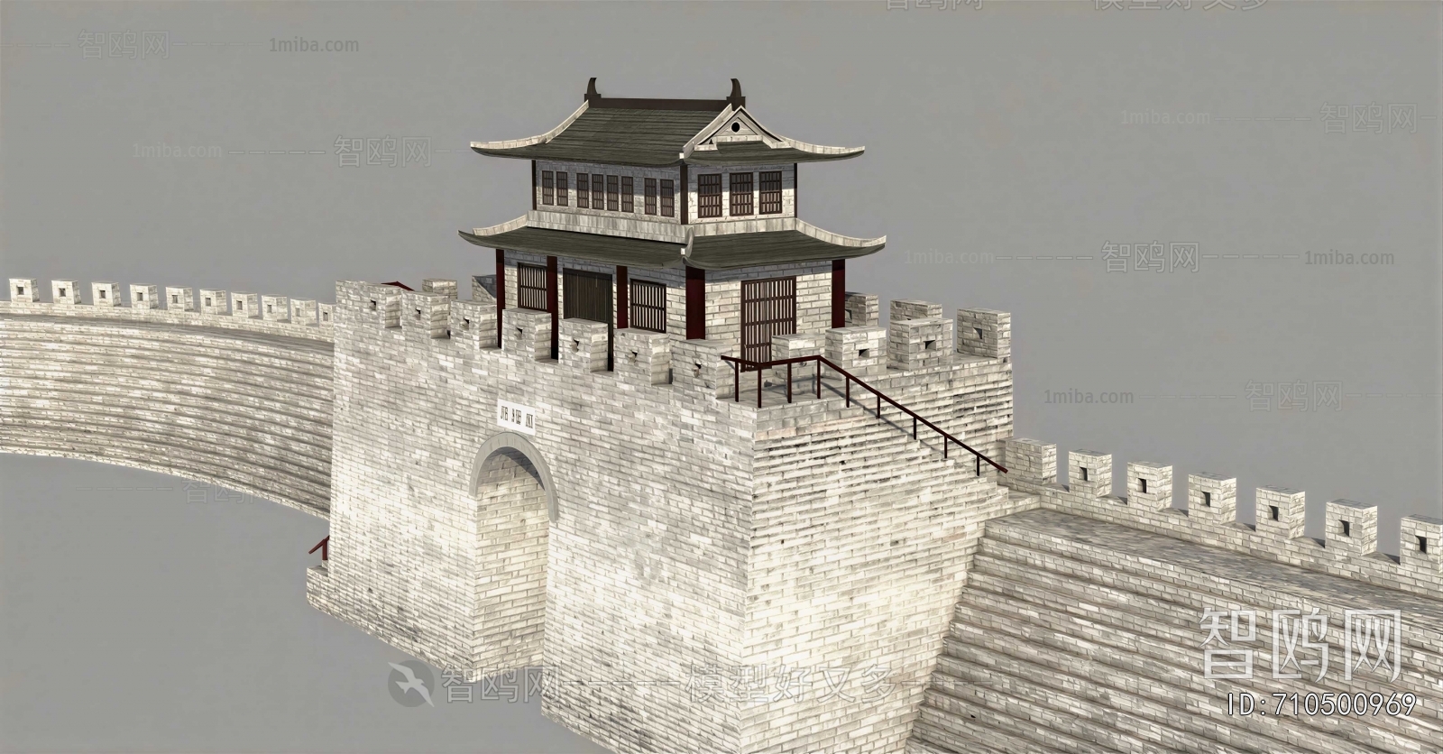 Chinese Style Ancient Architectural Buildings