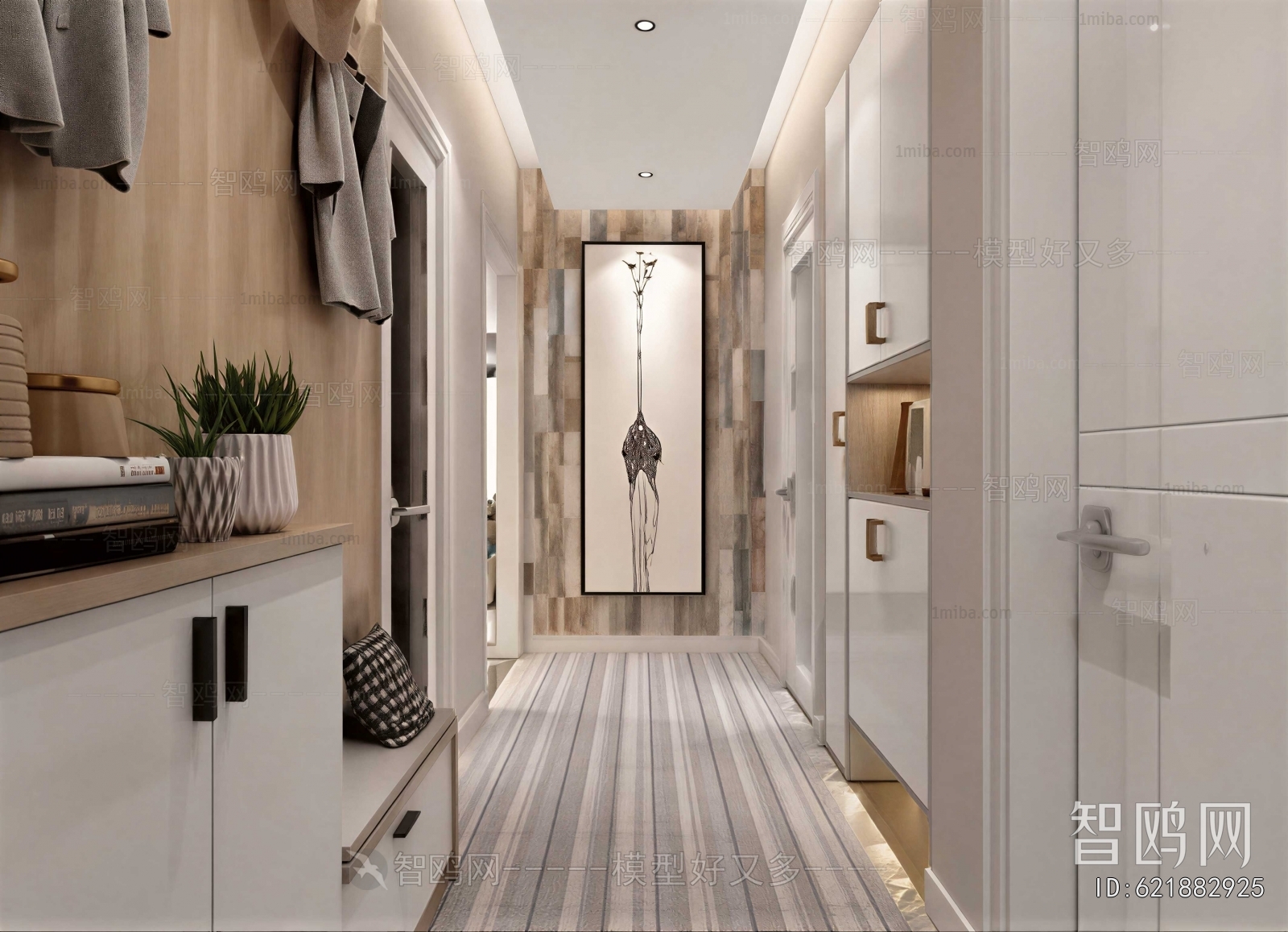 Modern Hallway