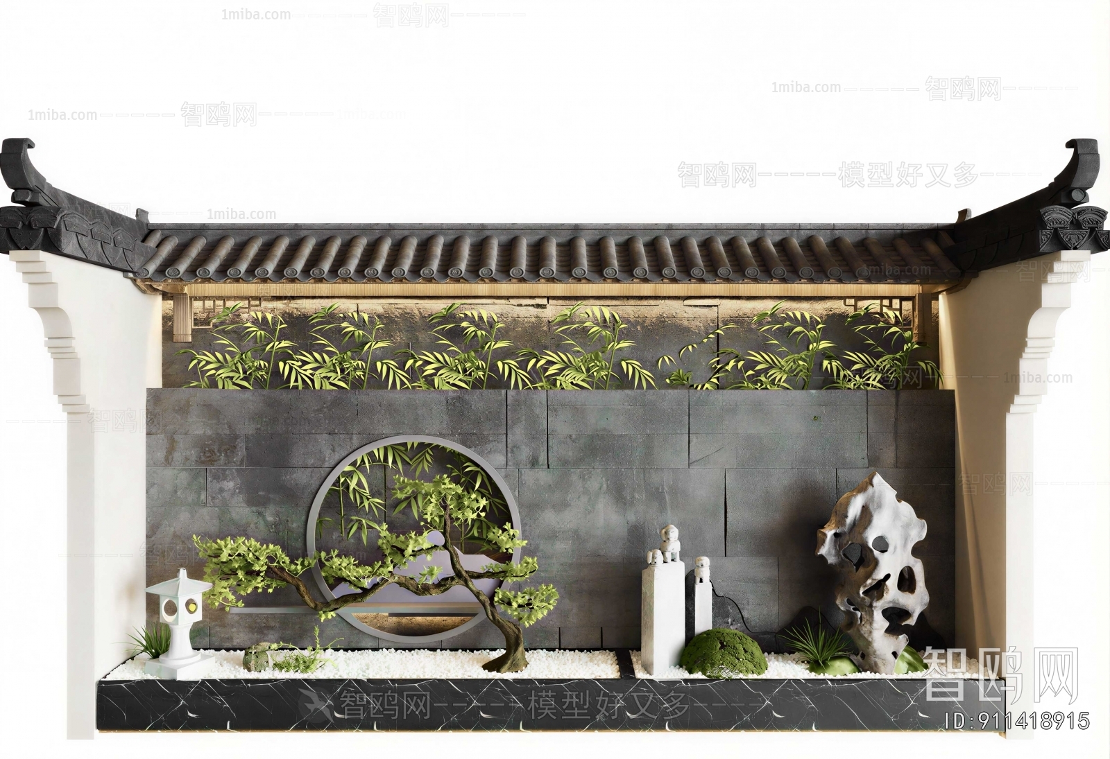 Chinese Style Plant Landscaping