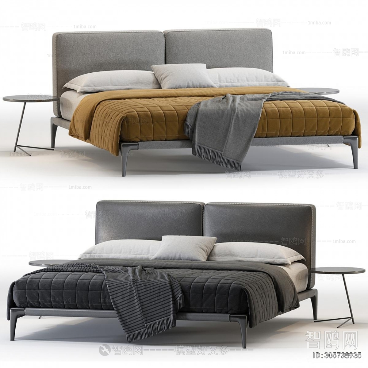 Modern Double Bed