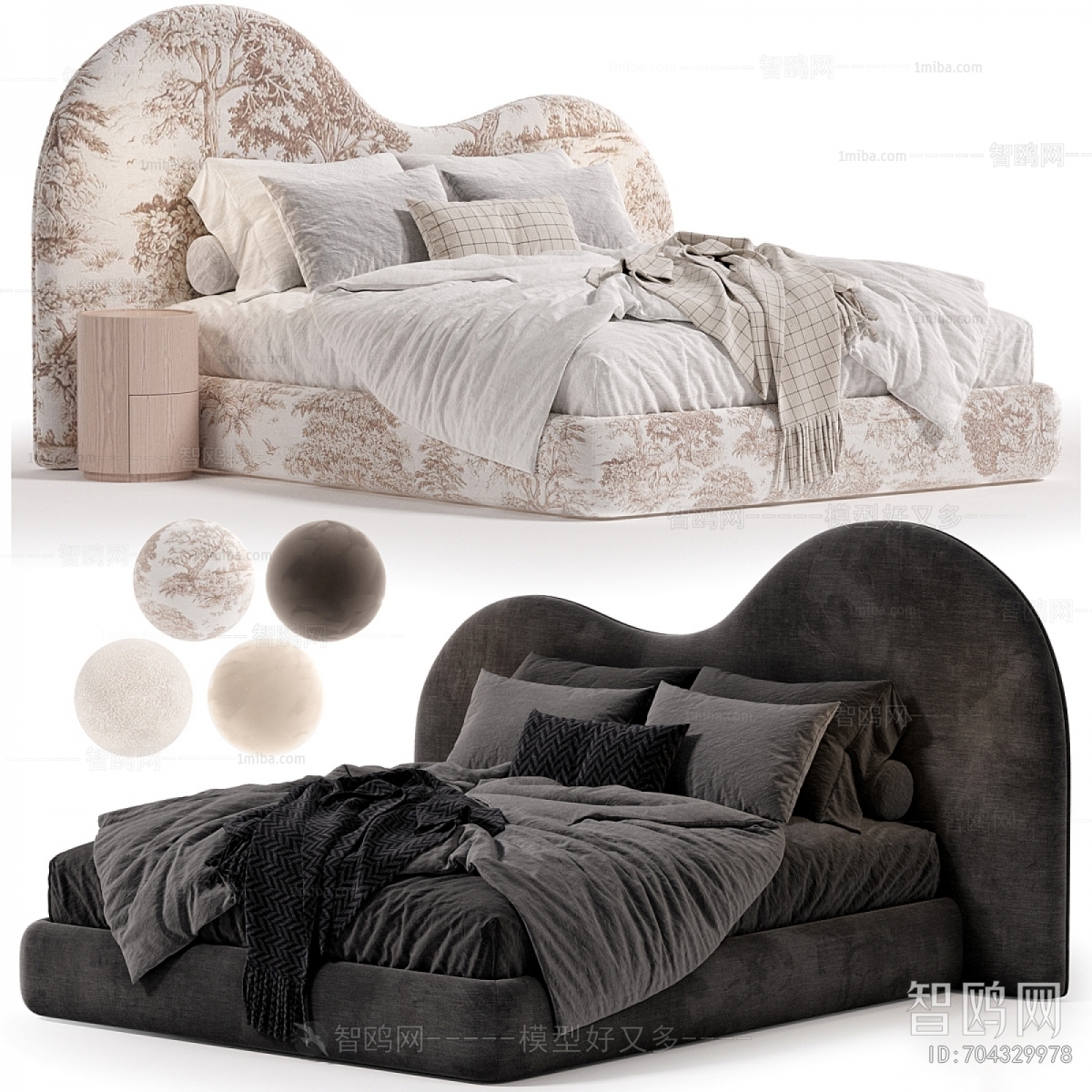 Modern Double Bed