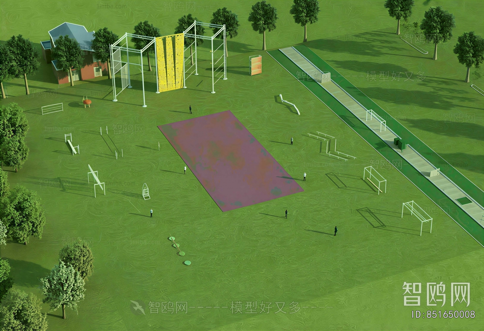 Modern Outdoor Sports Stadium