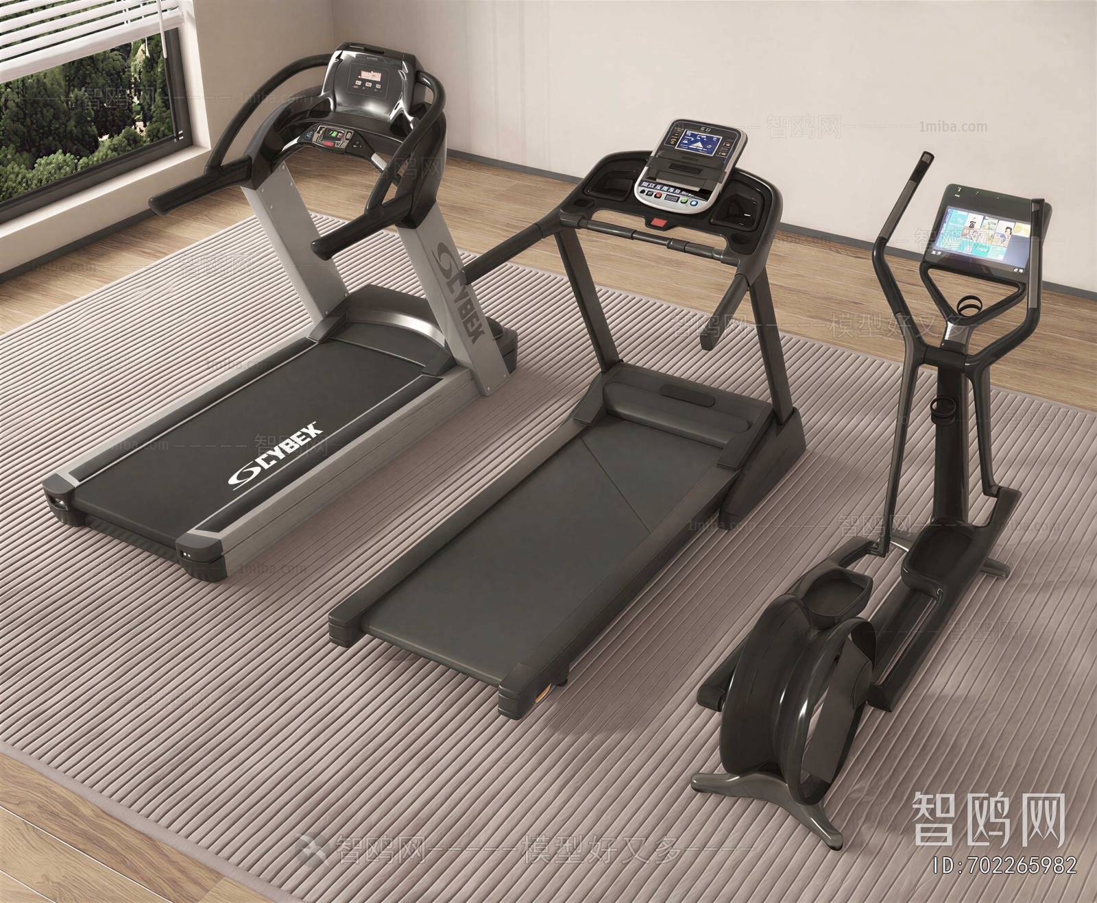 Modern Fitness Equipment