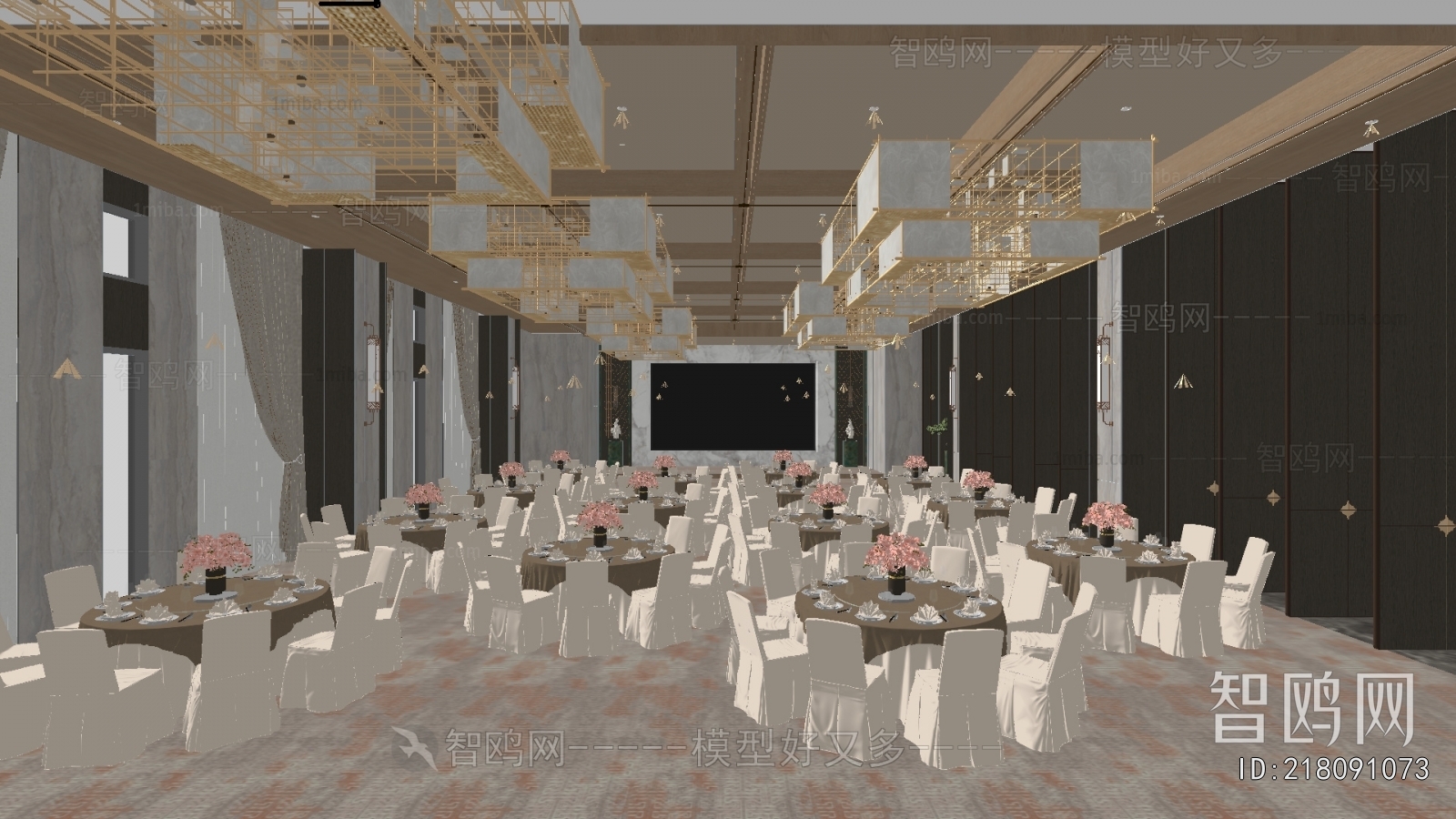 New Chinese Style Banquet Hall