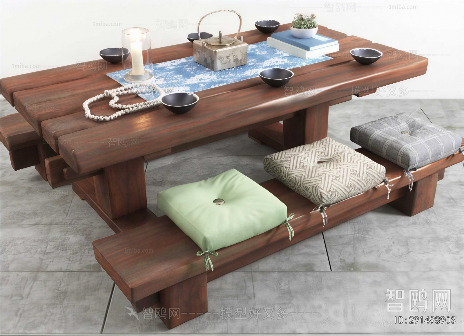 Japanese Style Tea Tables And Chairs