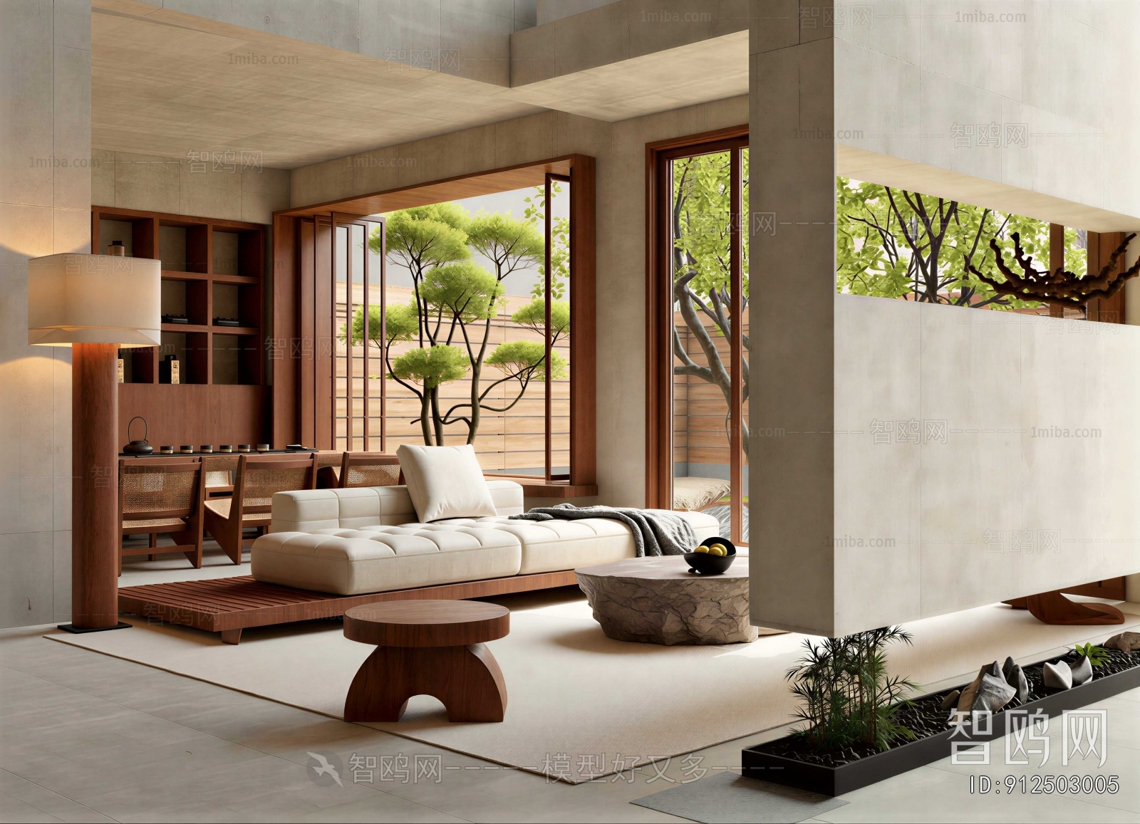 Japanese Style A Living Room