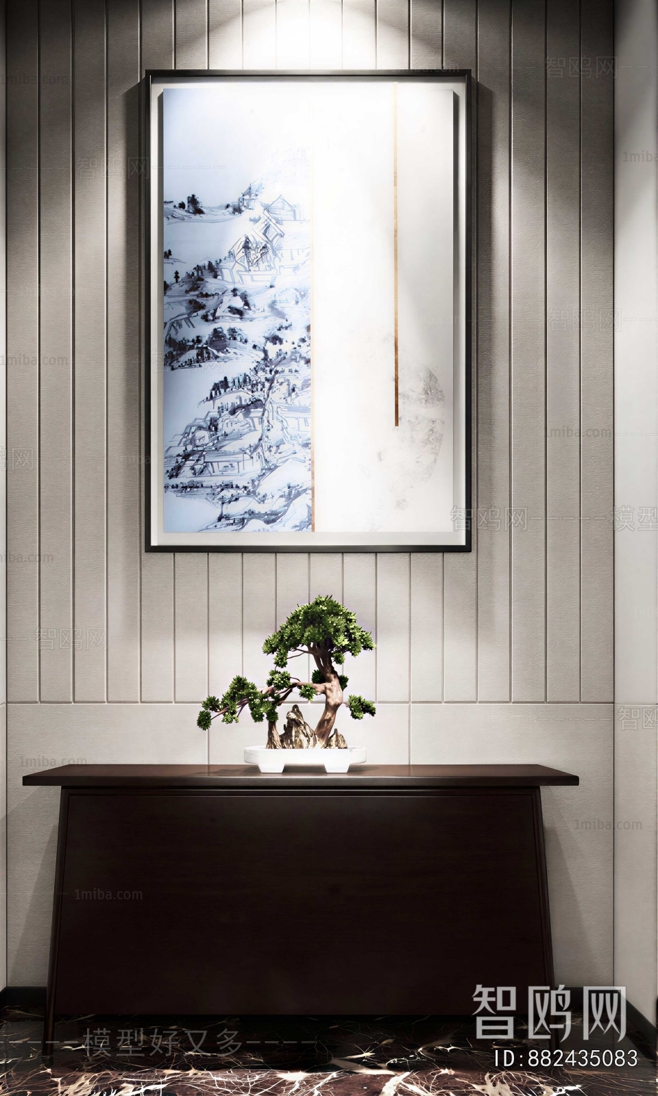 New Chinese Style Hallway