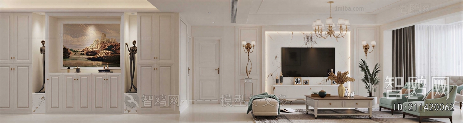 French Style A Living Room
