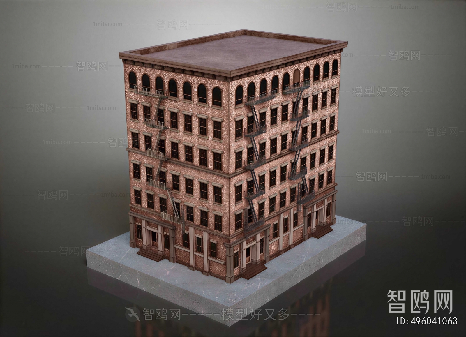 Retro Style Building Appearance