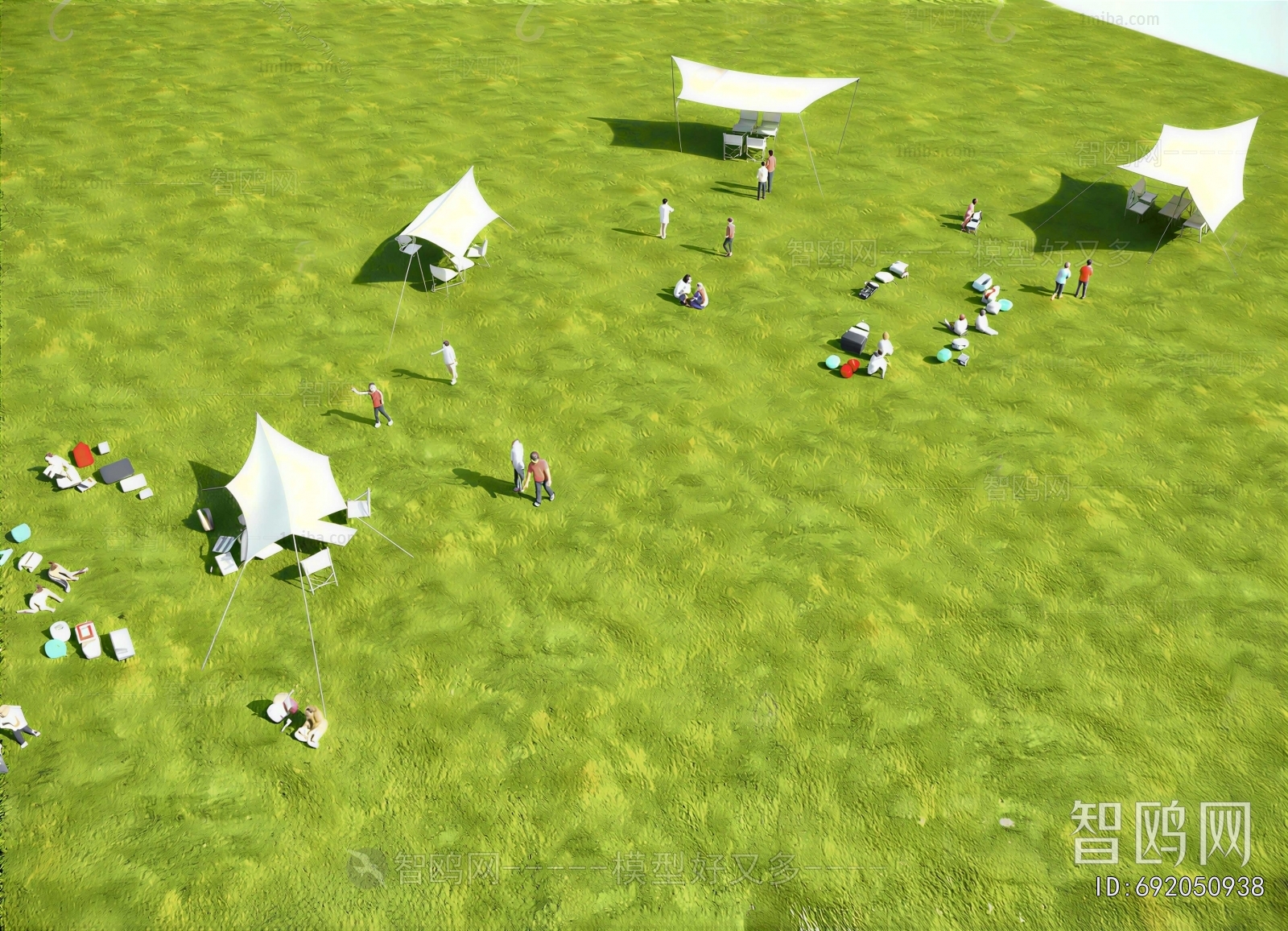 Modern Park Landscape