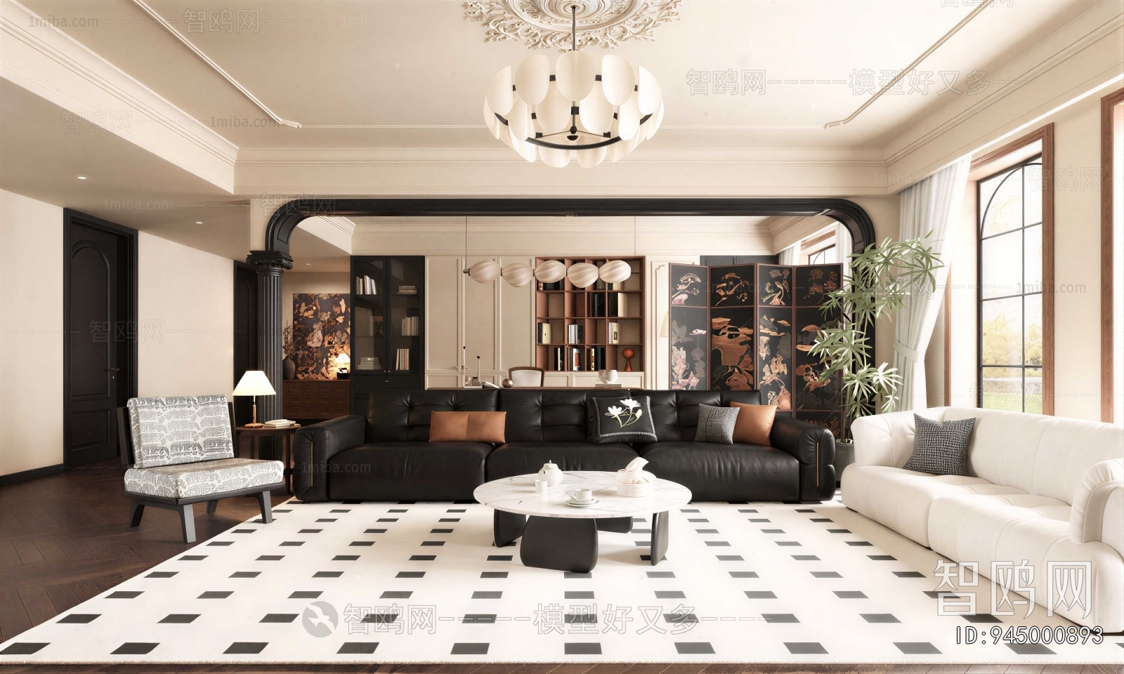 French Style A Living Room