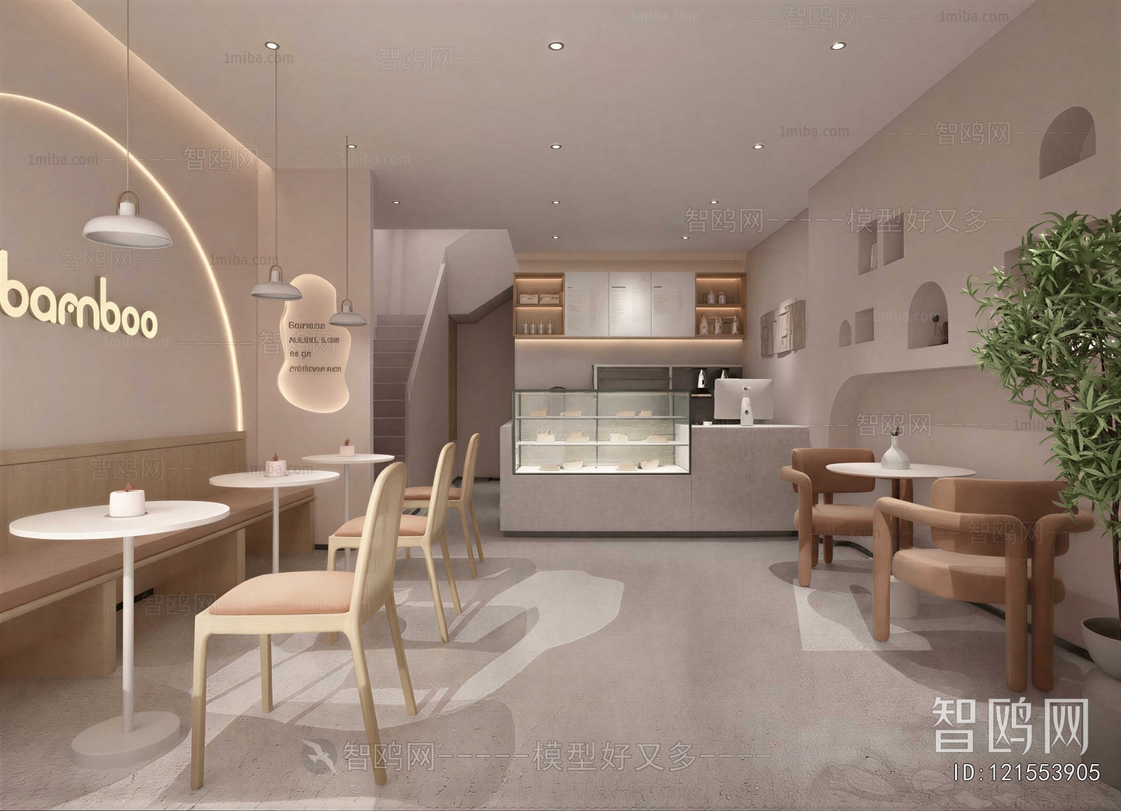 Modern Dessert Shop
