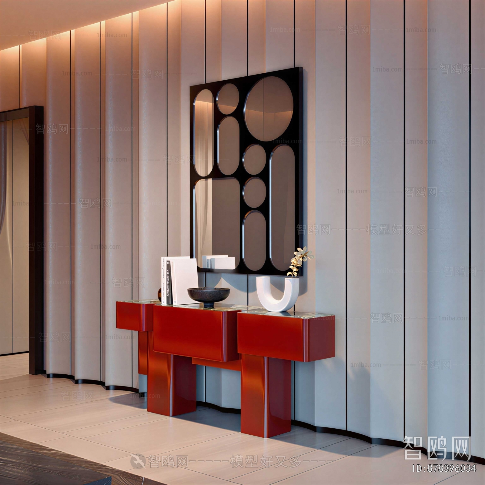 Modern Entrance Cabinet