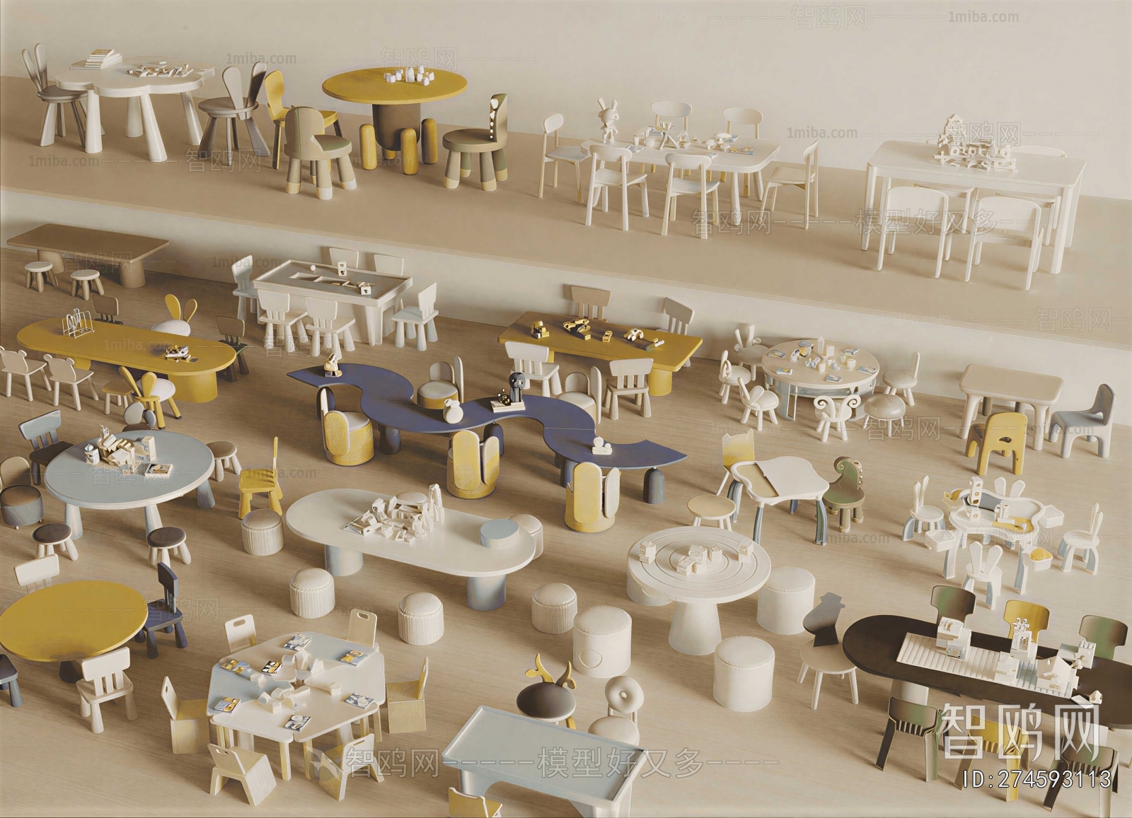Modern Children's Table/chair