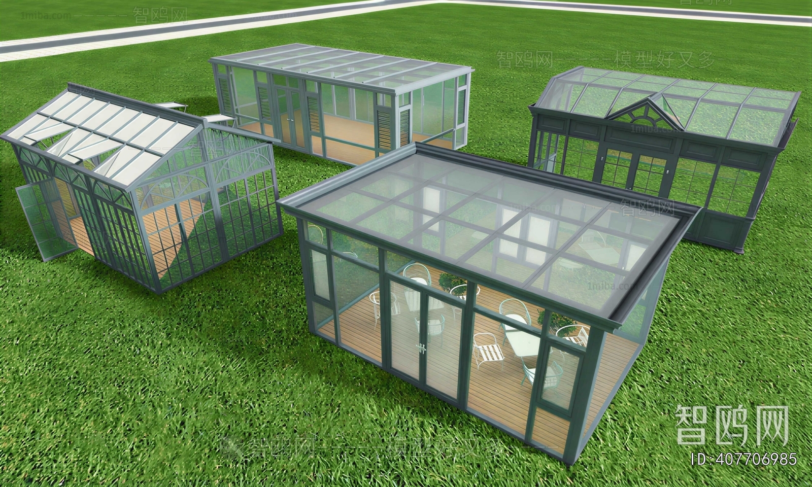 Modern Glass Sun Room