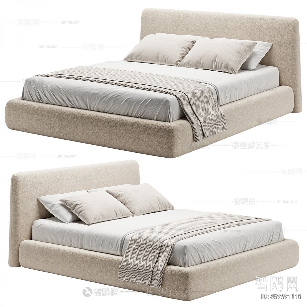 Modern Double Bed