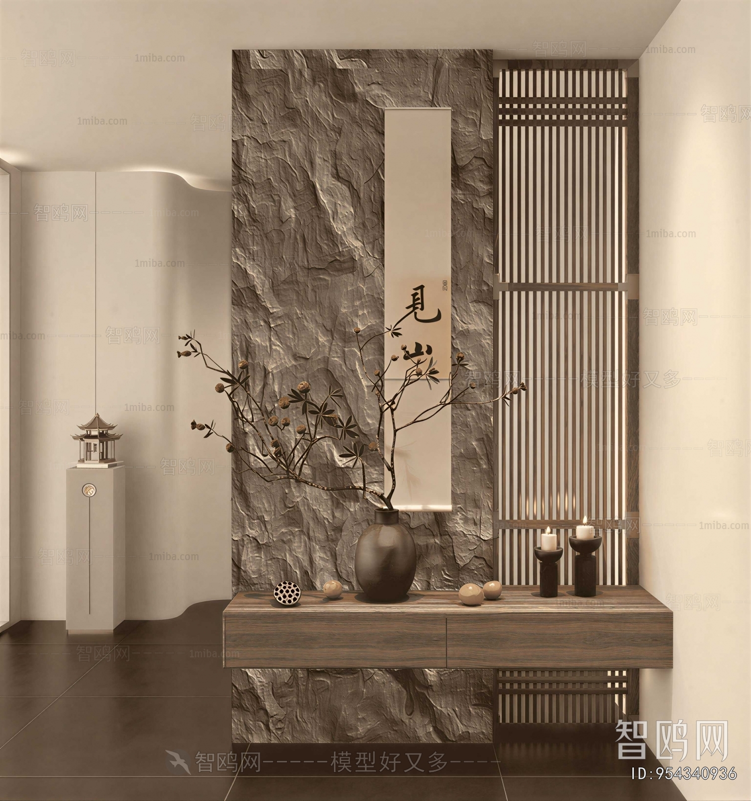New Chinese Style Hallway