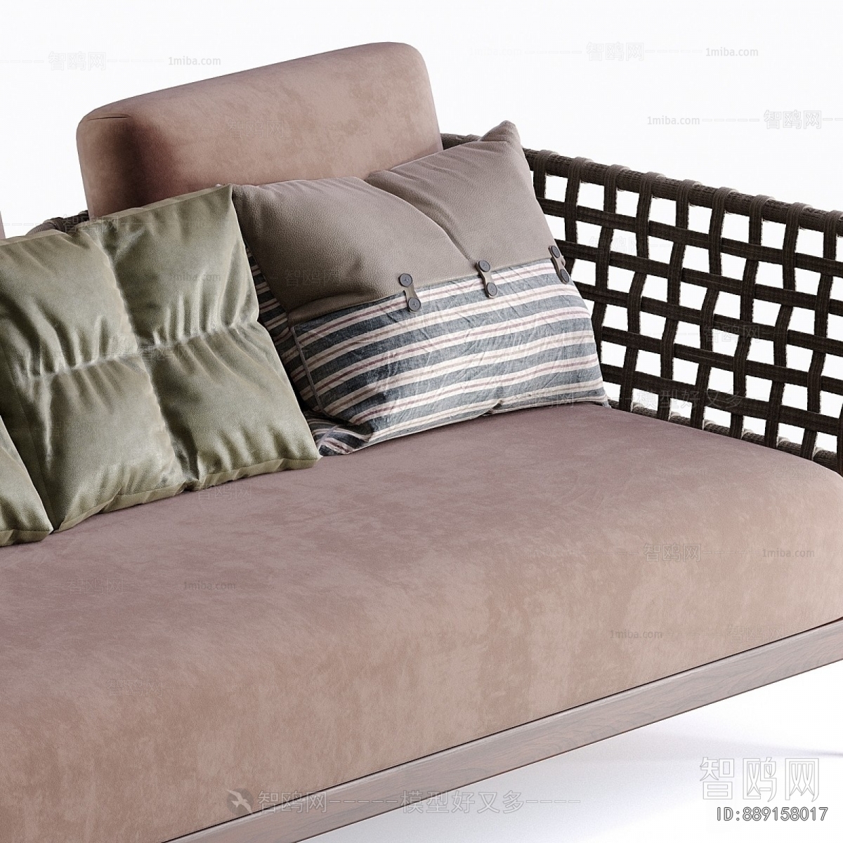 Modern Three-seat Sofa