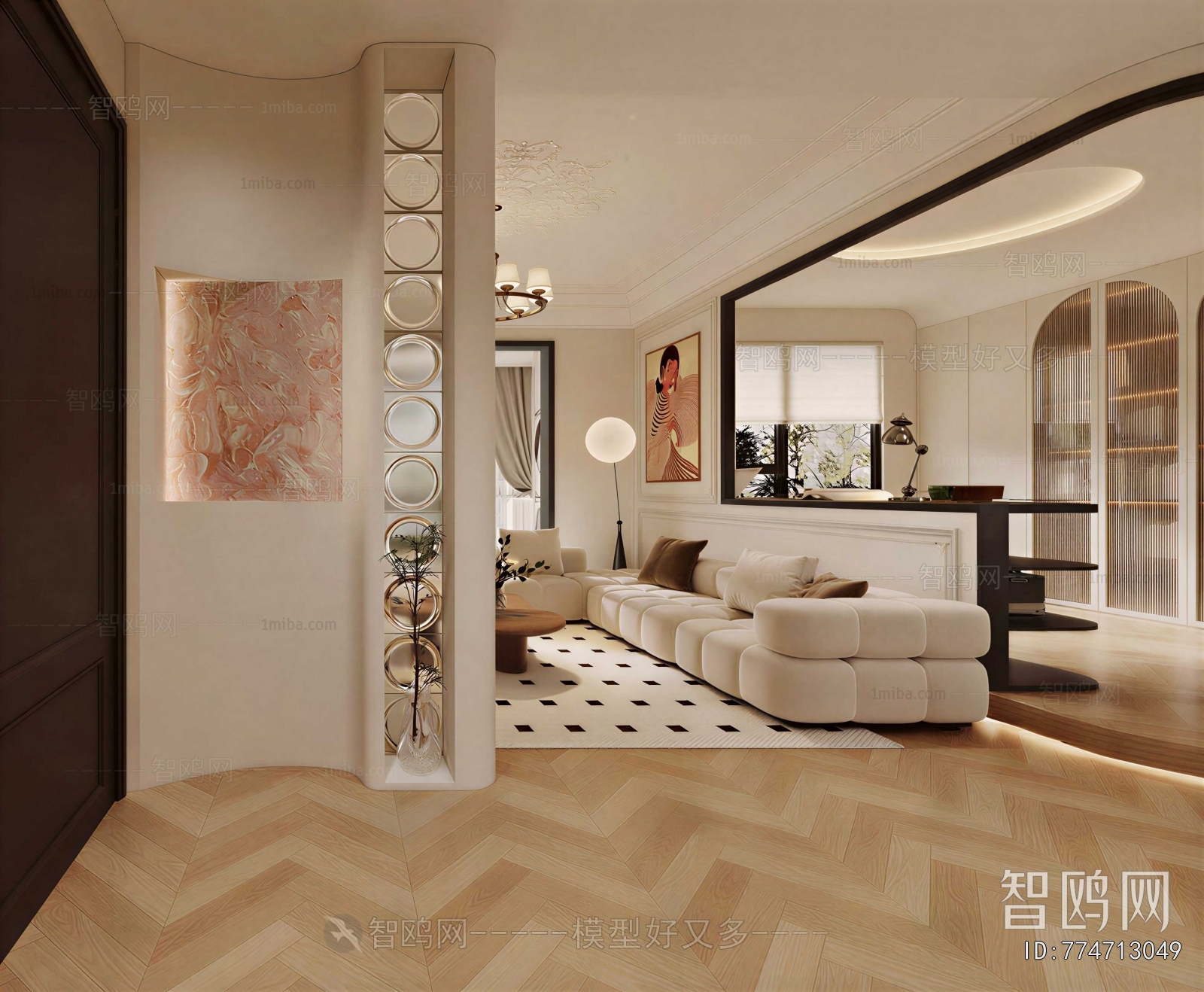 French Style A Living Room