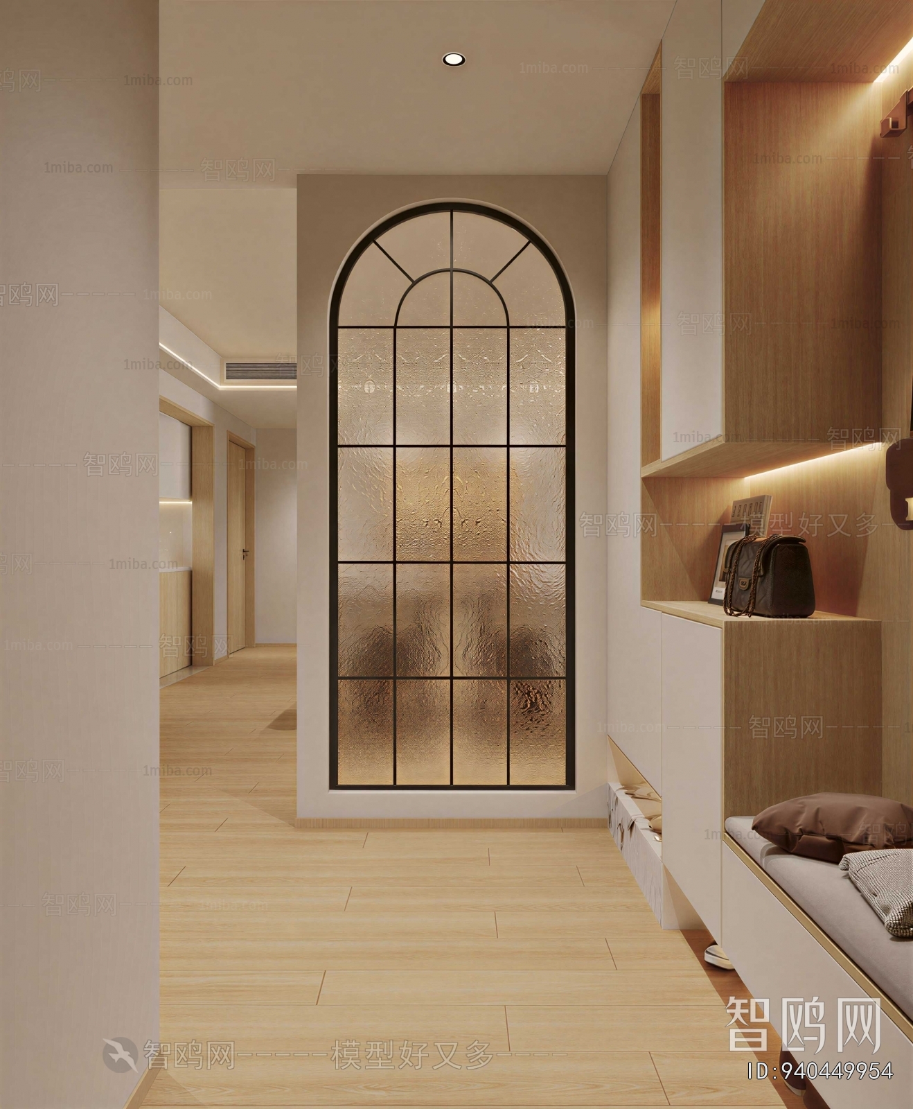 Modern Hallway