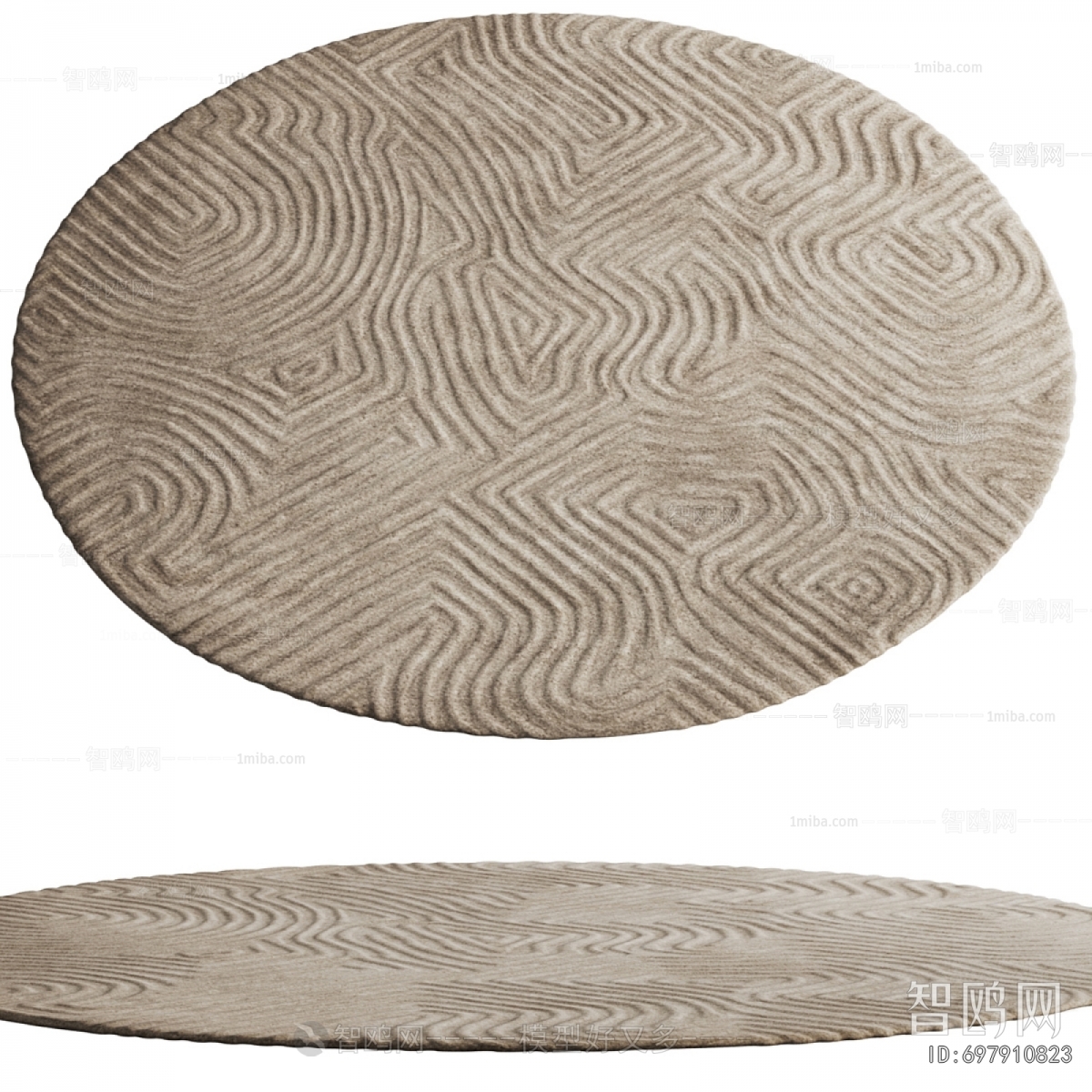 Modern Circular Carpet