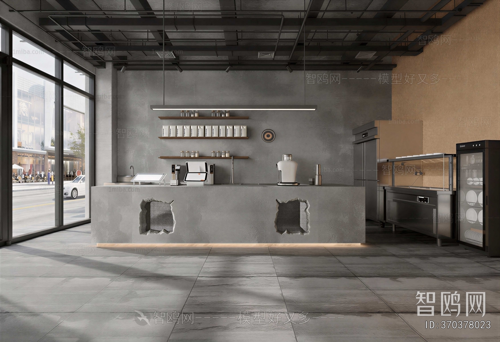 Industrial Style Cafe