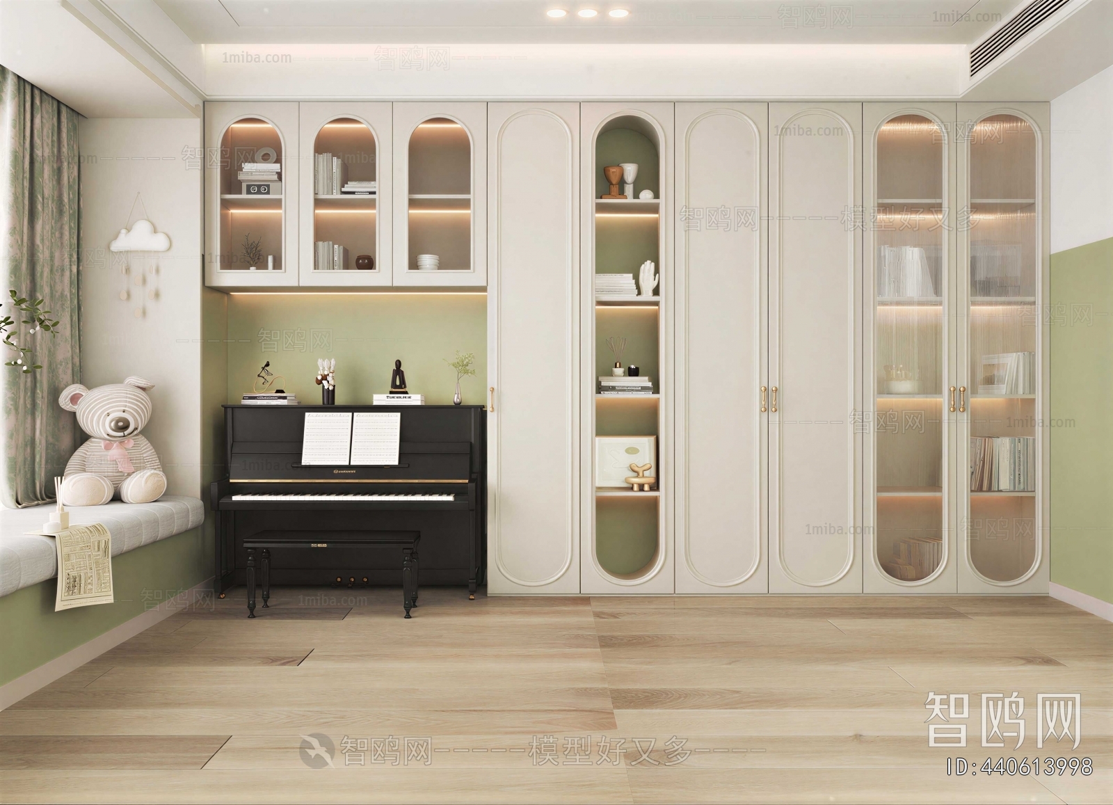 Modern Piano Room