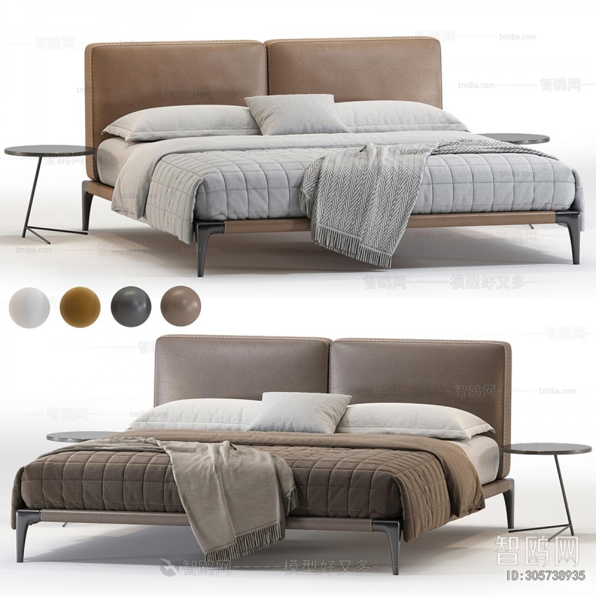 Modern Double Bed