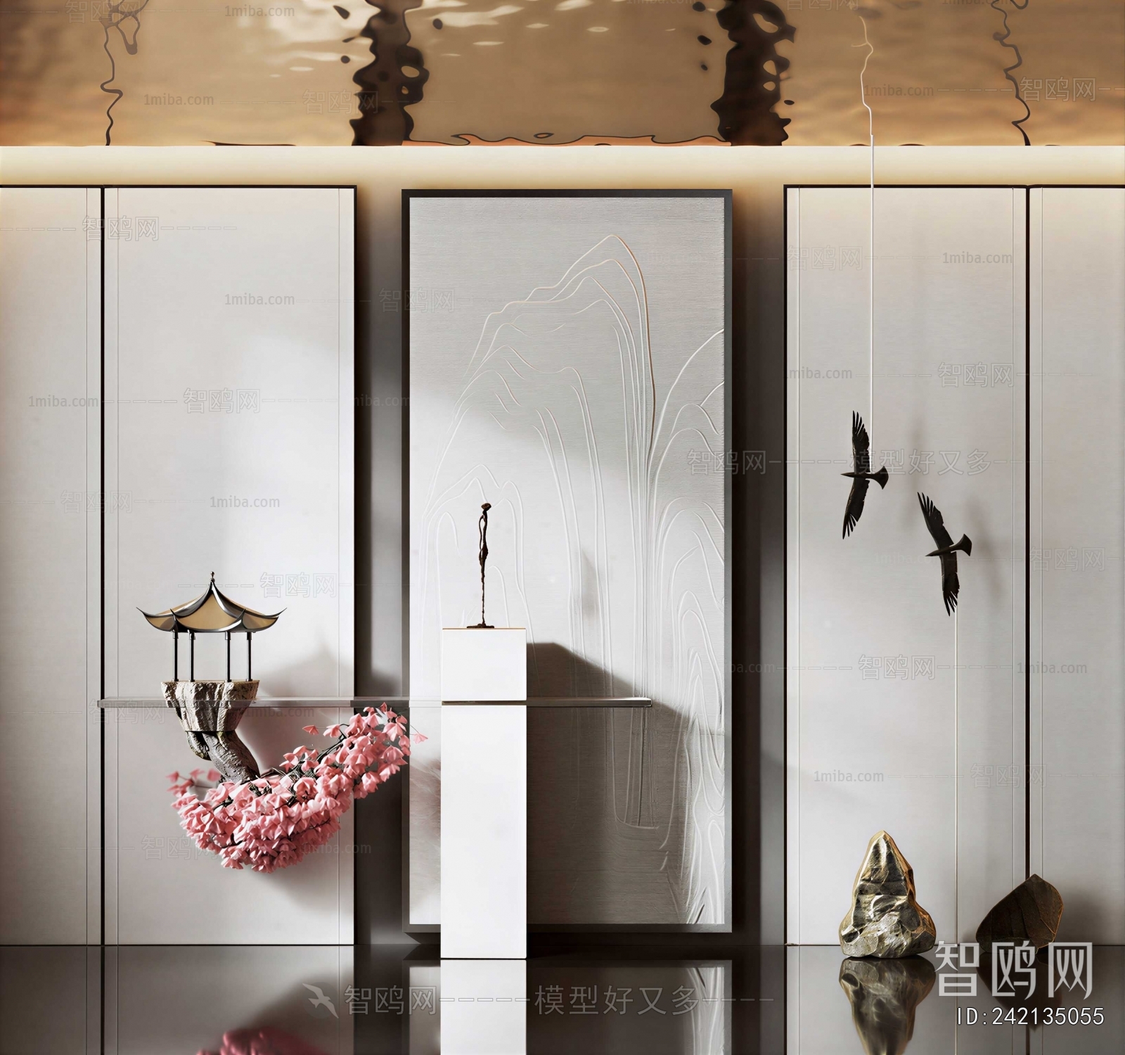 New Chinese Style Hallway