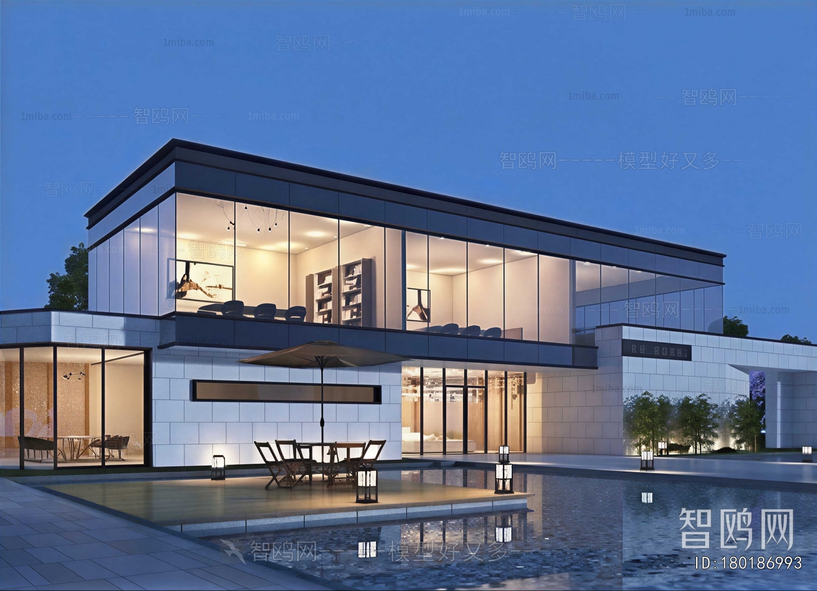 Modern Courtyard/landscape