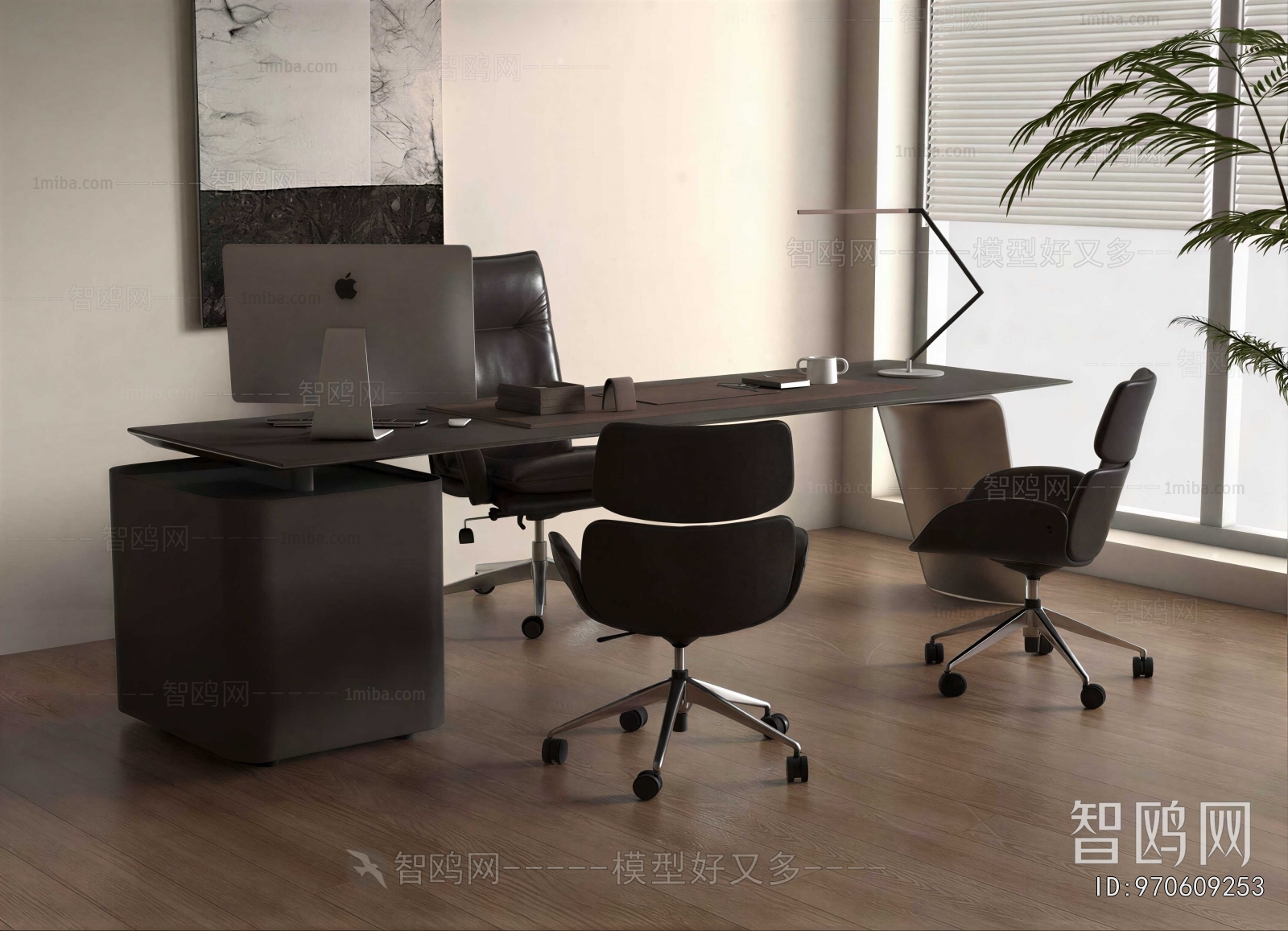 Modern Office Desk And Chair