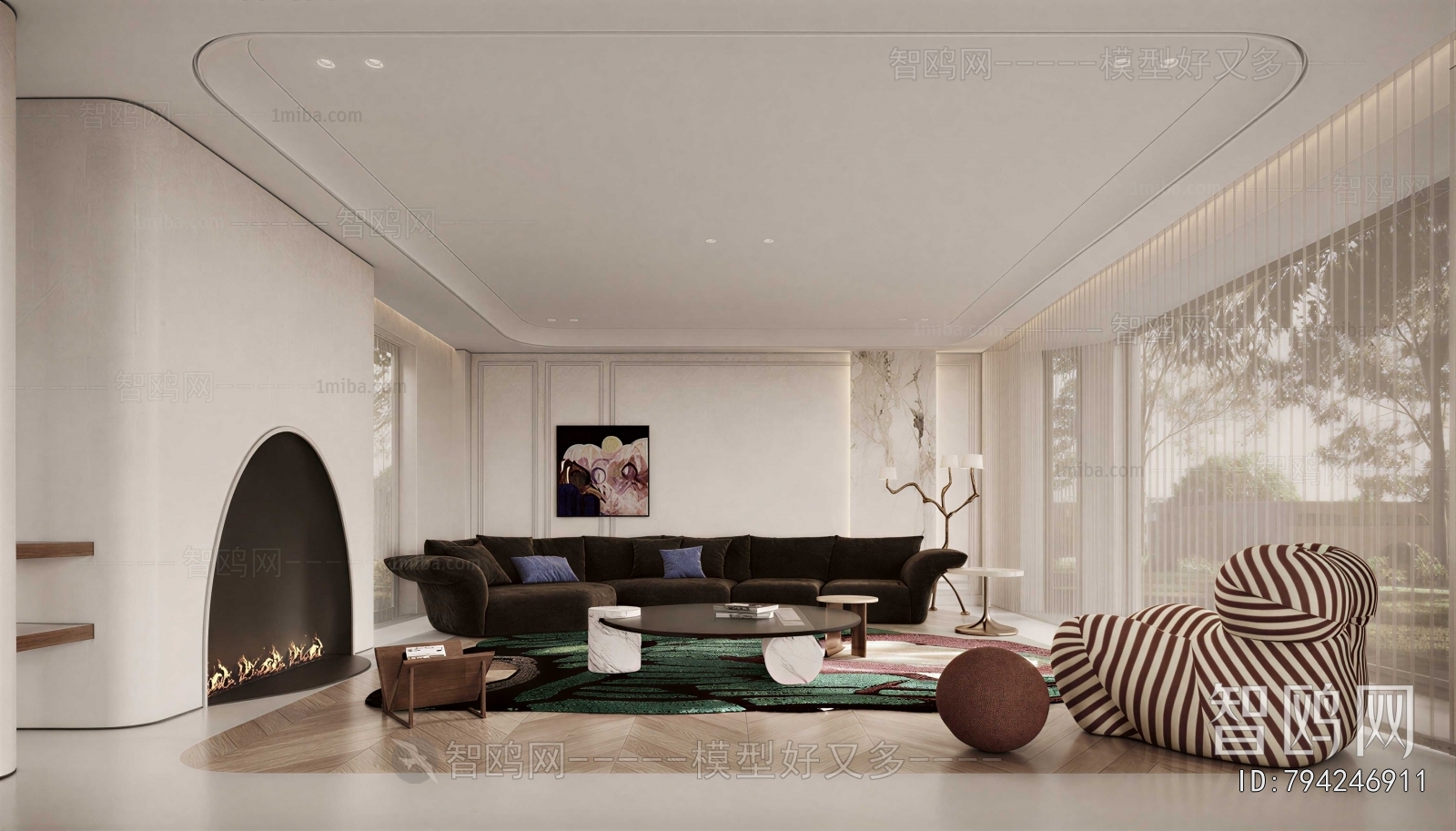 Modern A Living Room