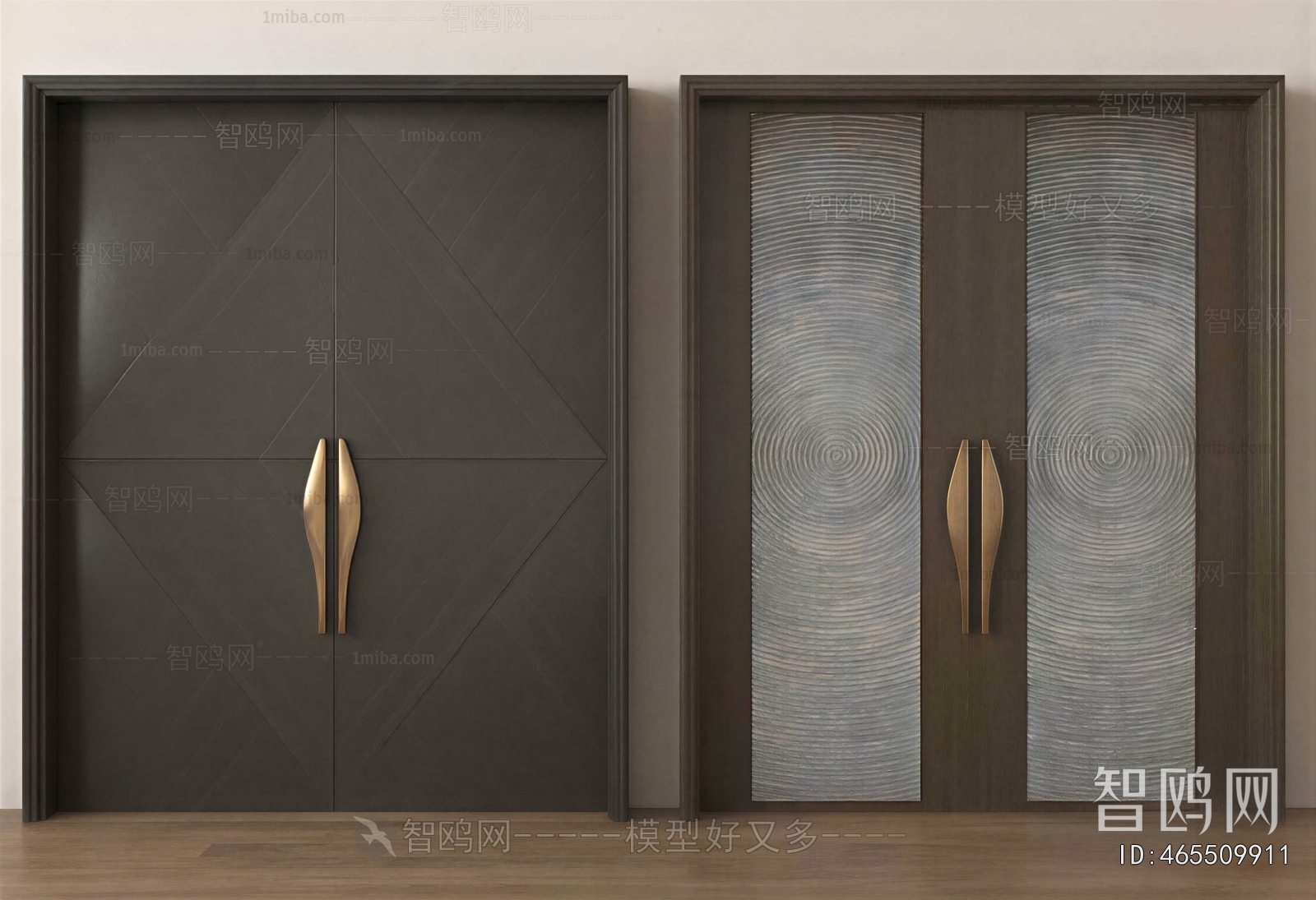 Modern Double Door