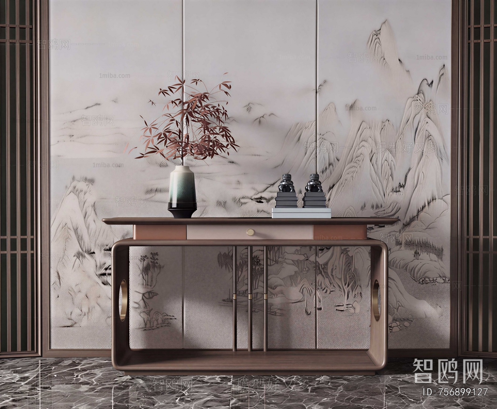 New Chinese Style Console