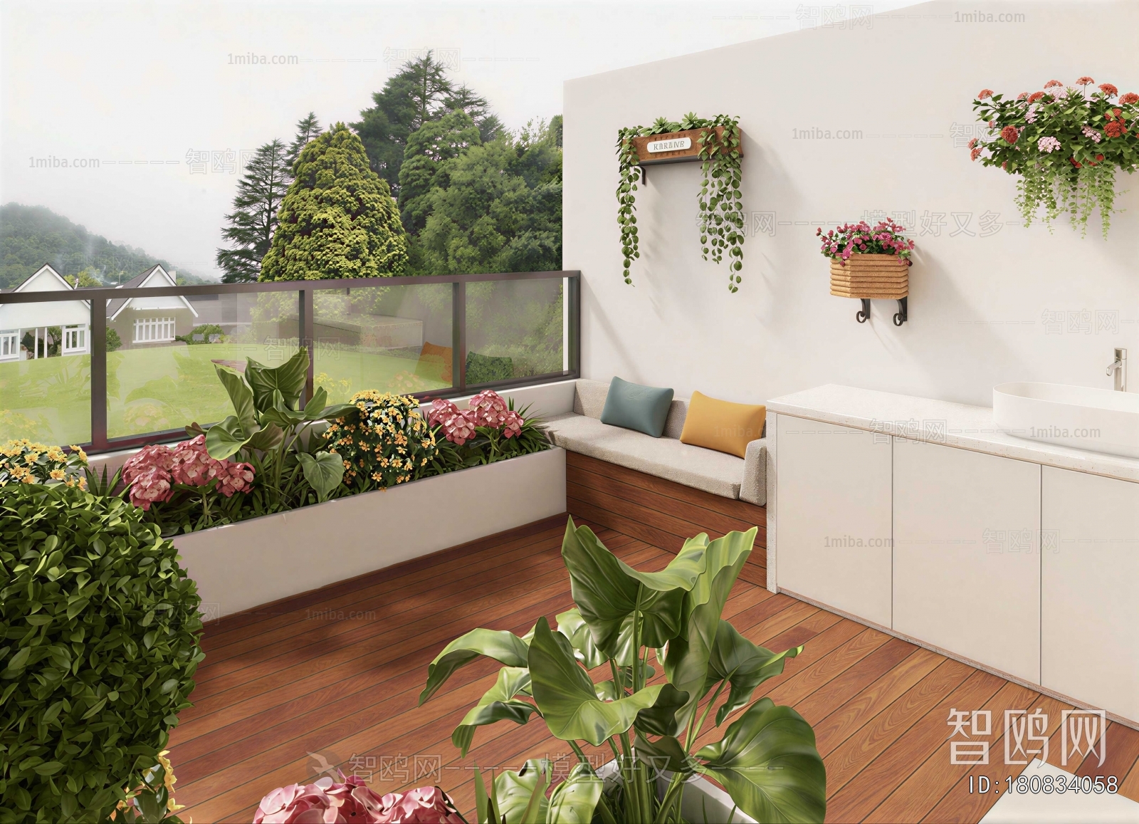 Modern Leisure Balcony