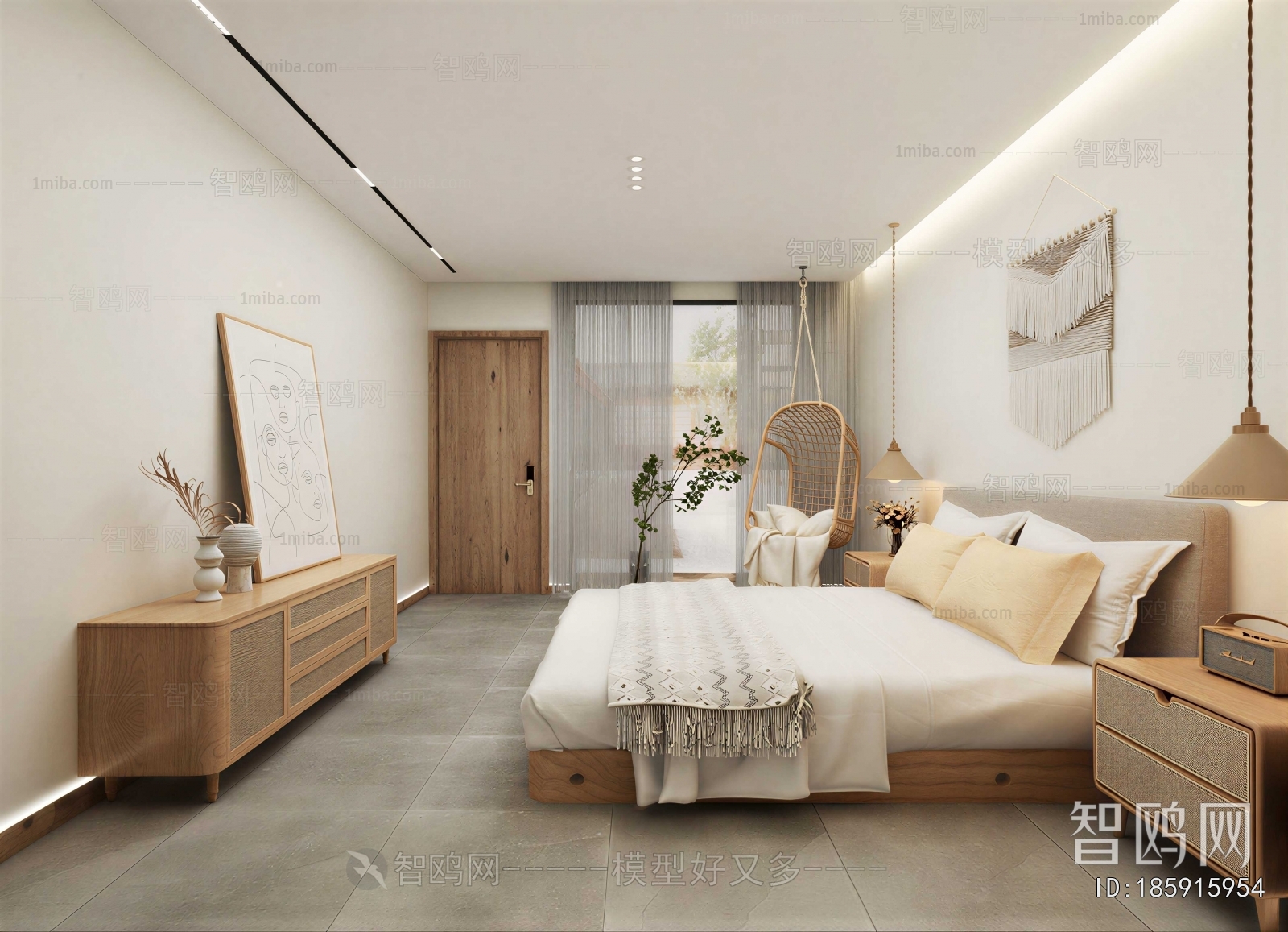 Nordic Style Bedroom