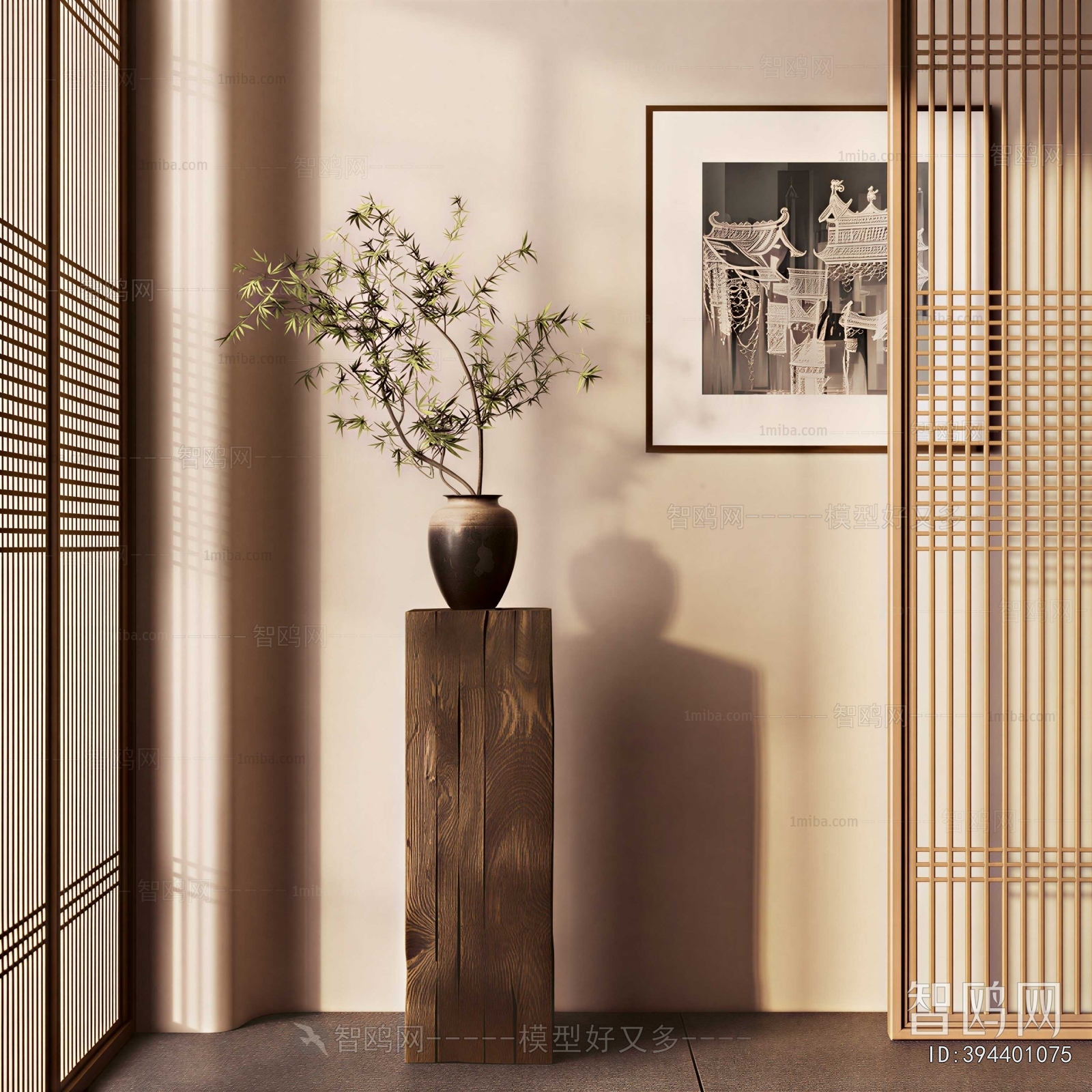 New Chinese Style Flower Arrangement