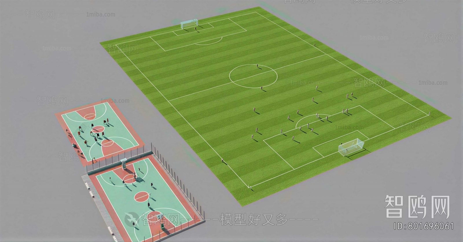 Modern Outdoor Sports Stadium