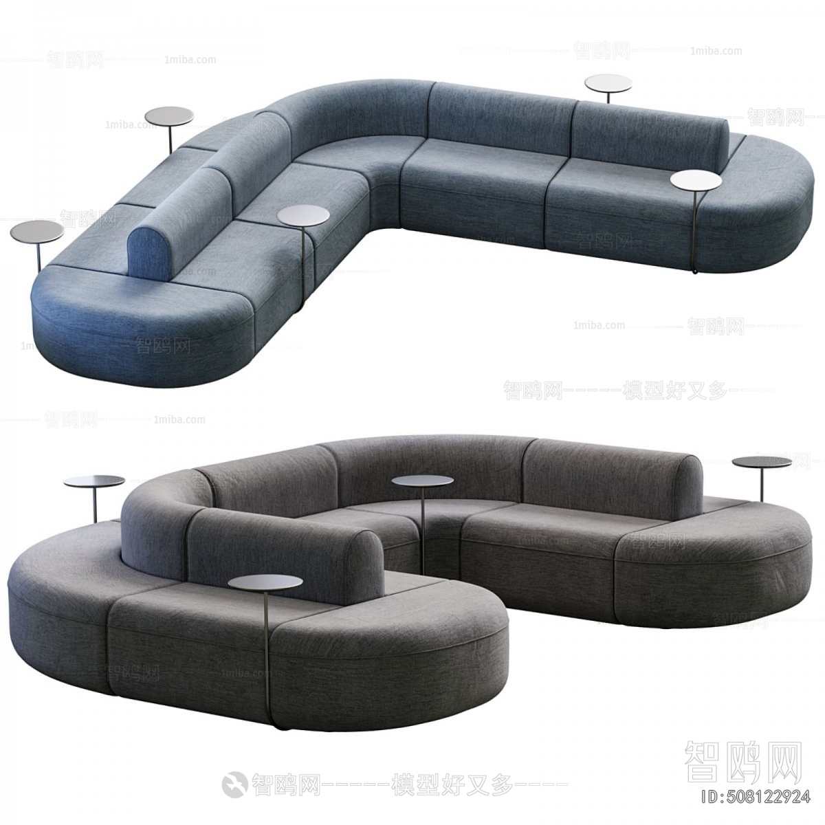 Modern Curved Sofa