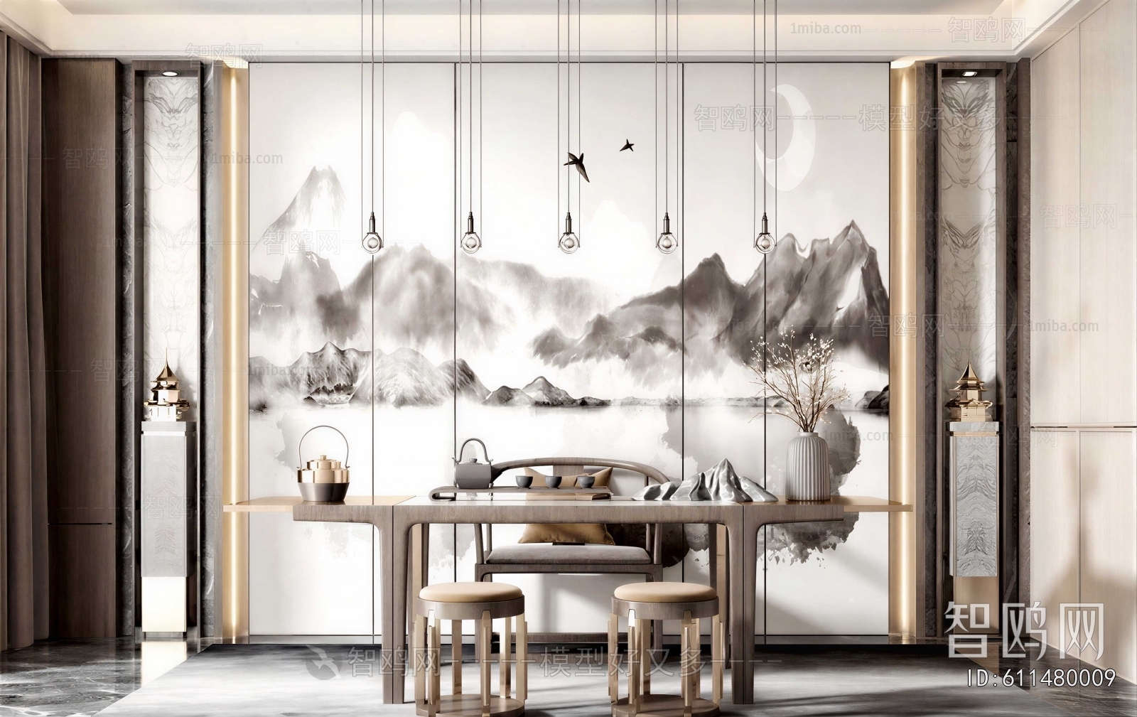 New Chinese Style Tea House