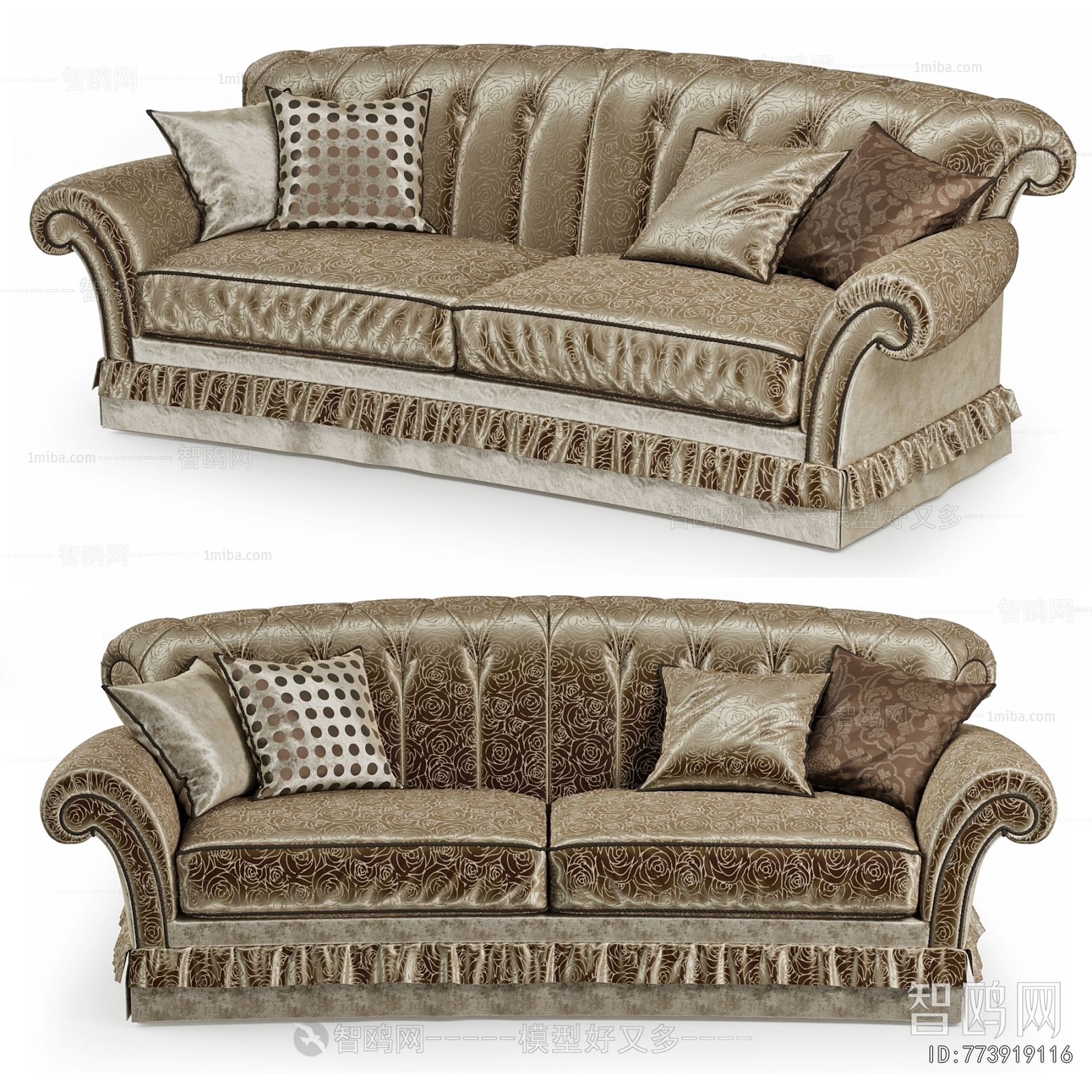 French Style A Sofa For Two