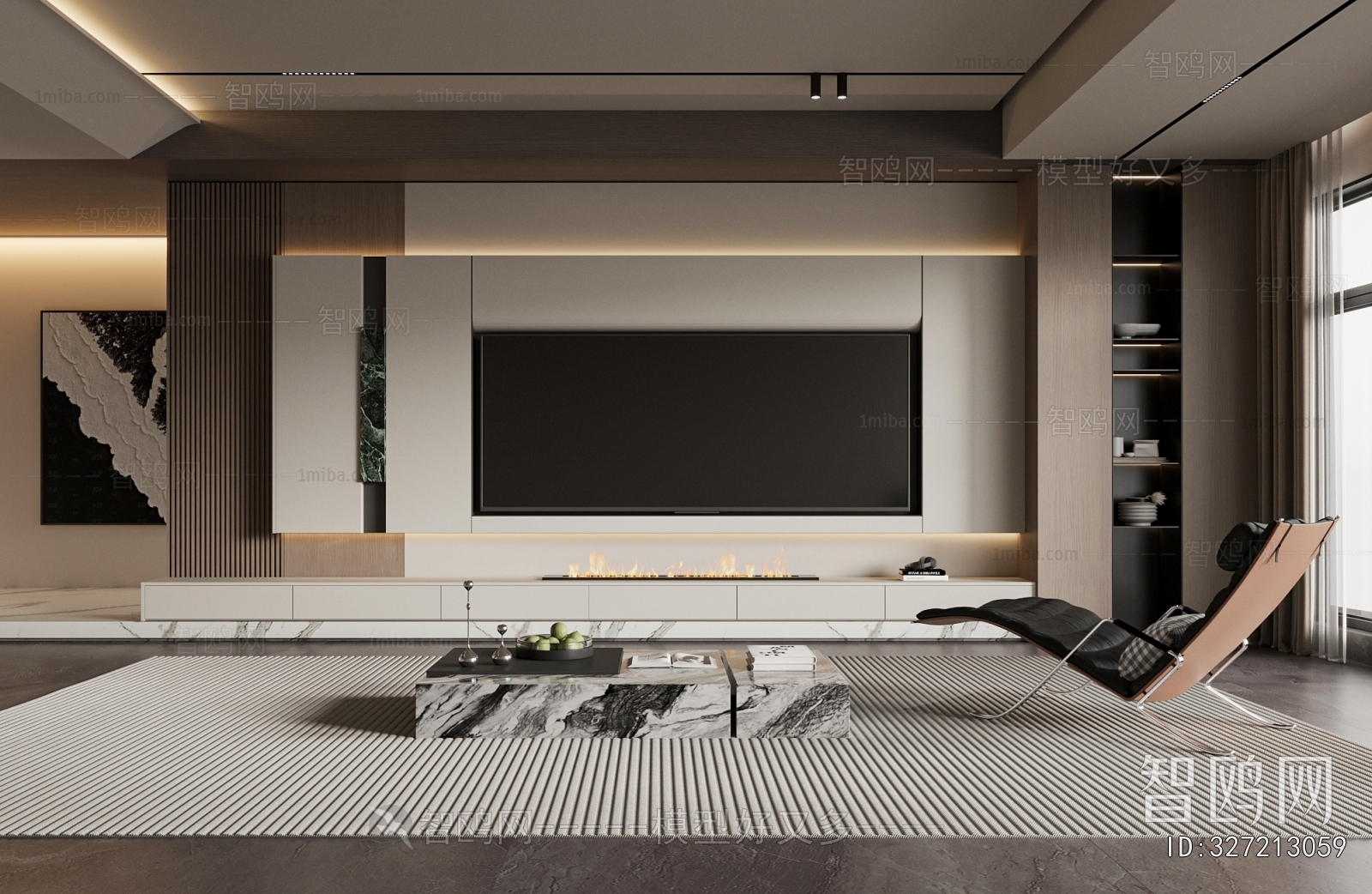 Modern TV Wall