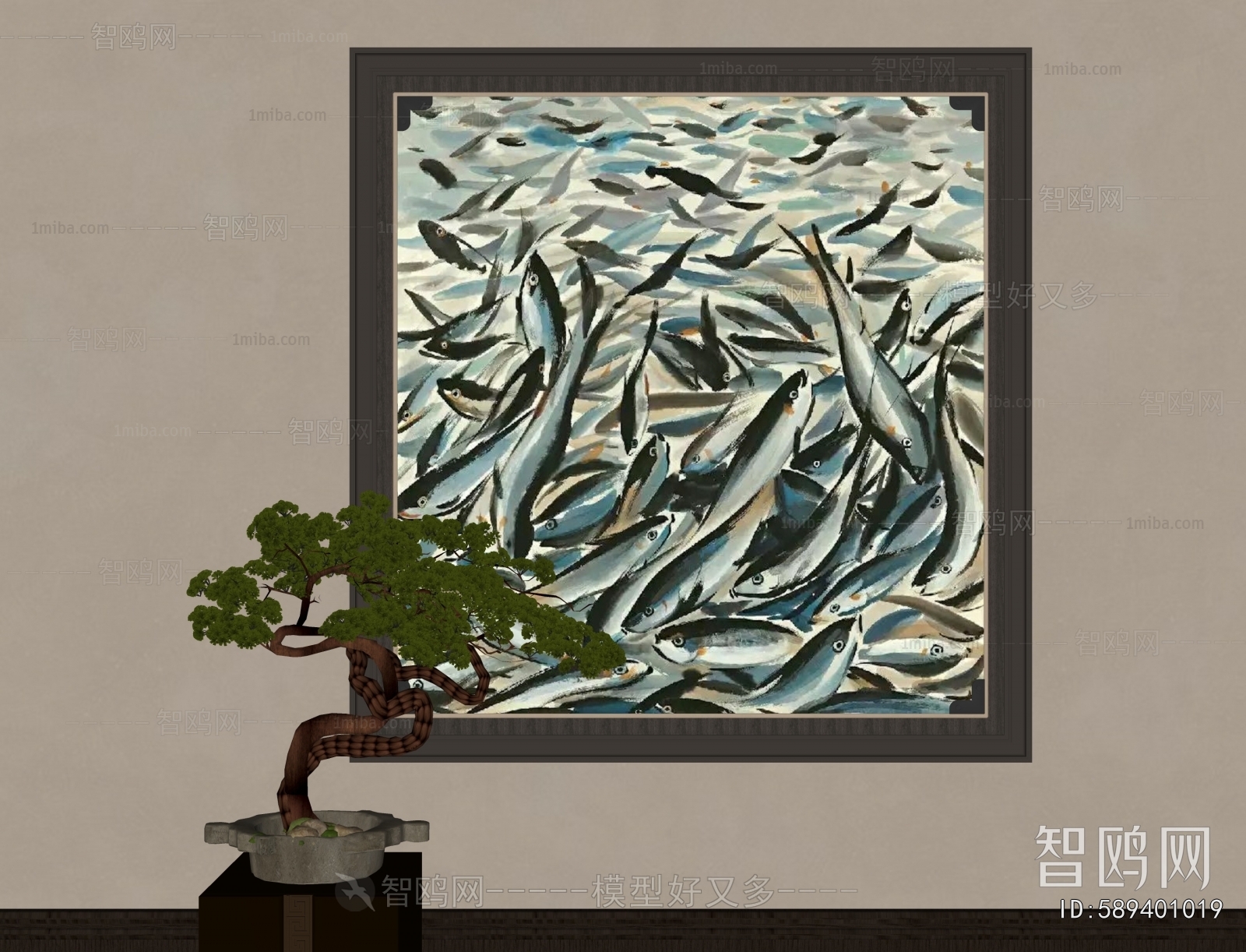 New Chinese Style Painting